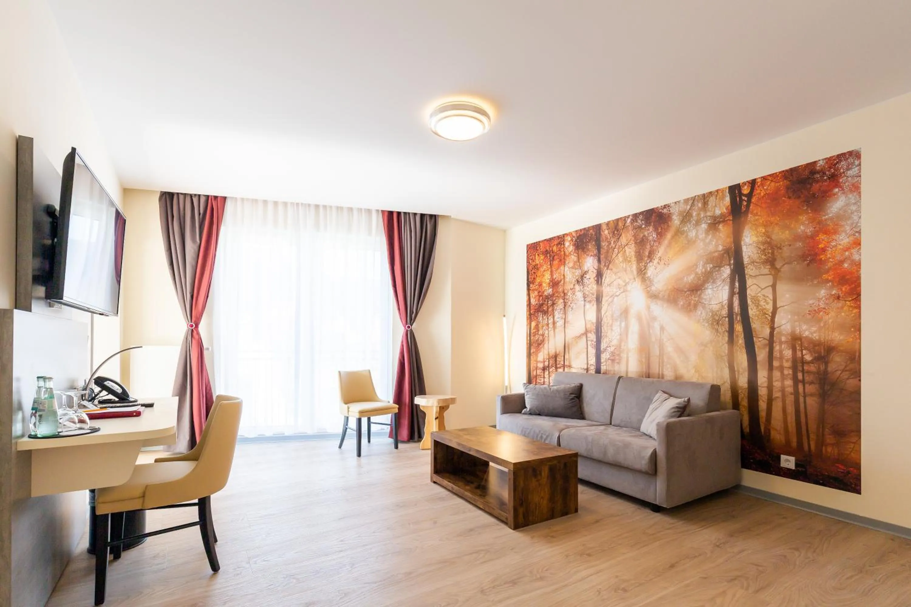 Living room in Mythenresort Heimdall