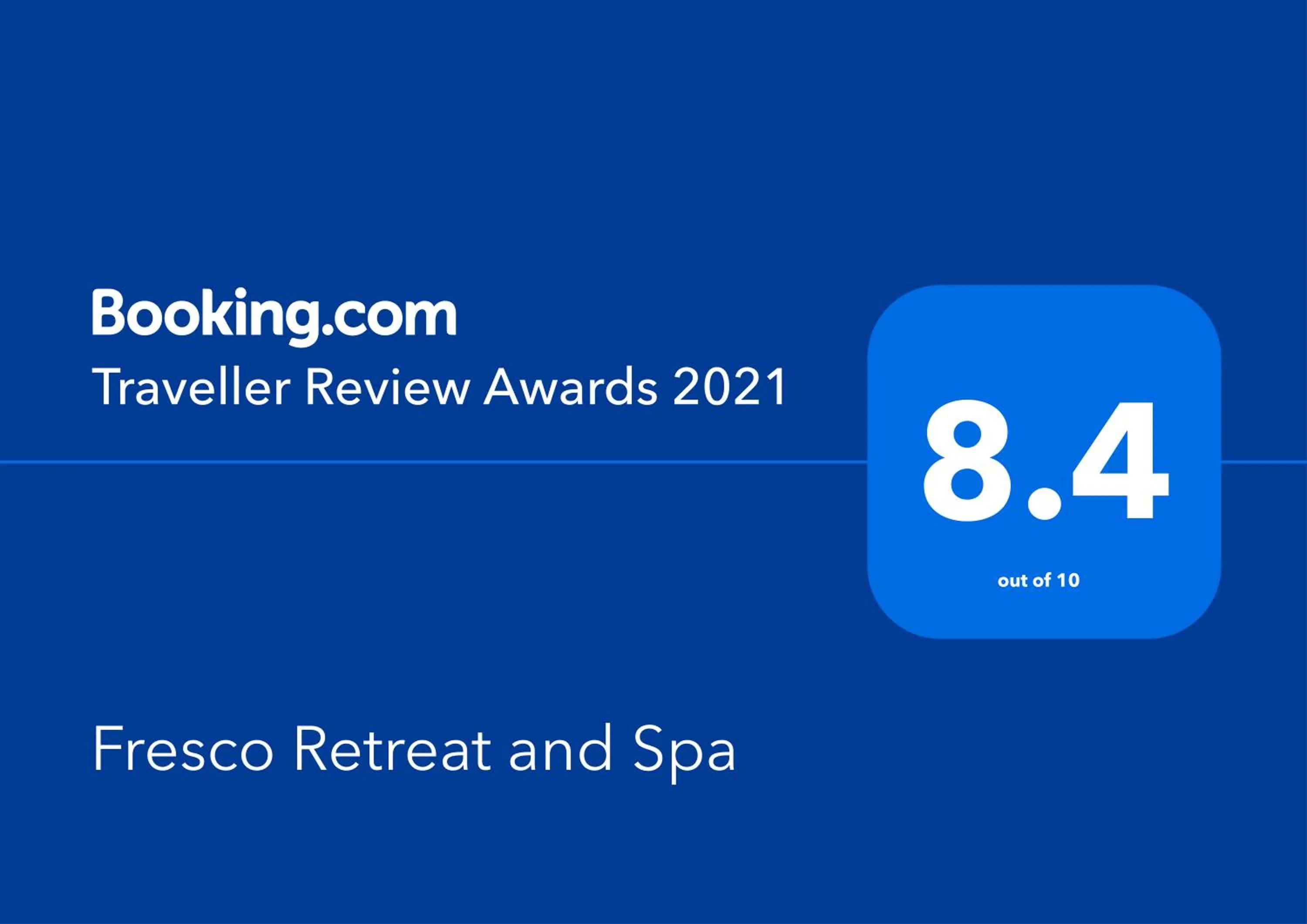 Certificate/Award in Fresco Retreat