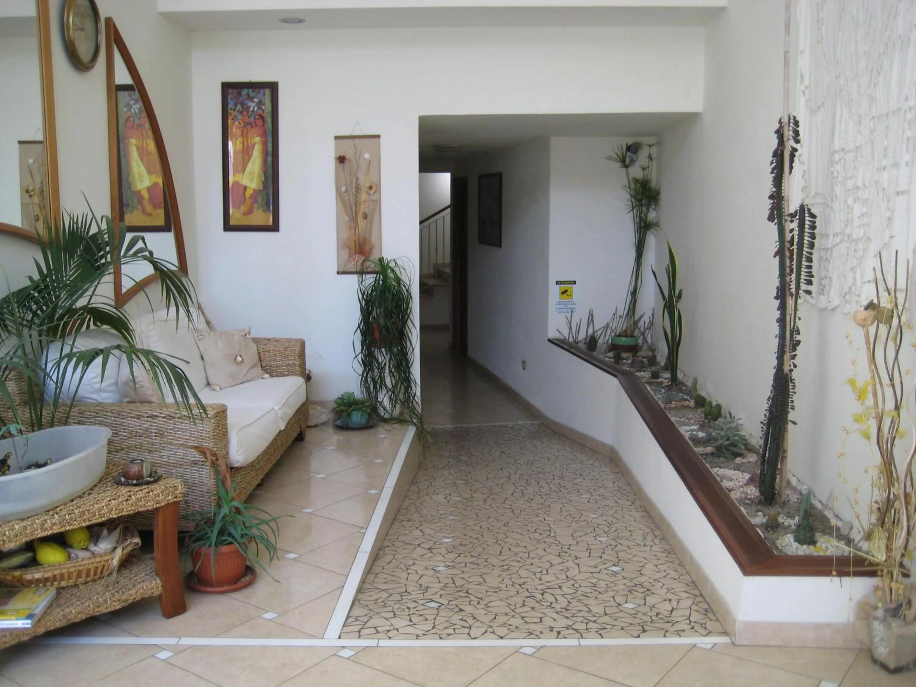 Lobby or reception in Residence La Villetta