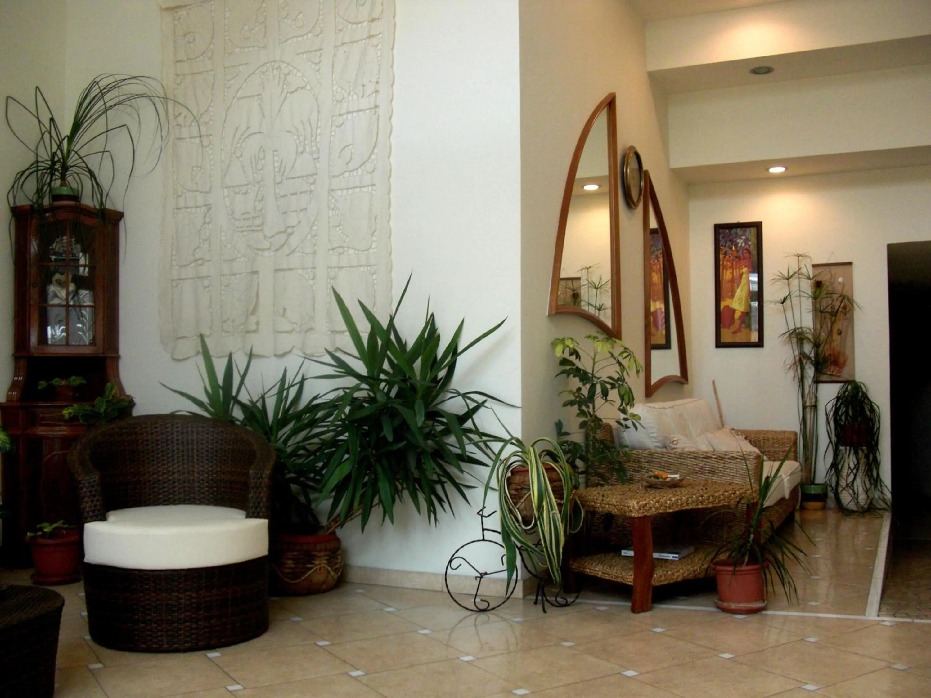 Seating area in Residence La Villetta