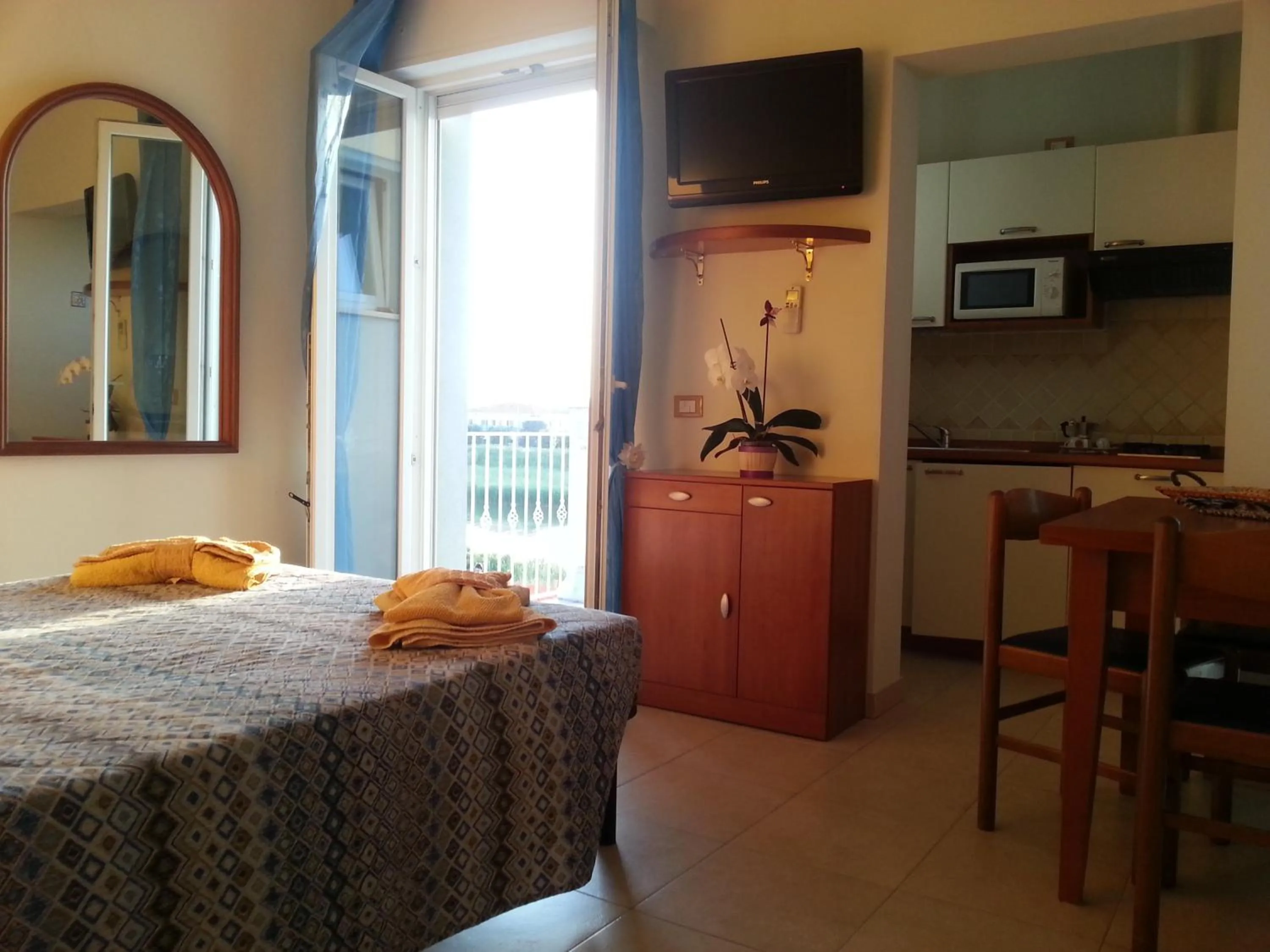 Bedroom, Bed in Residence La Villetta
