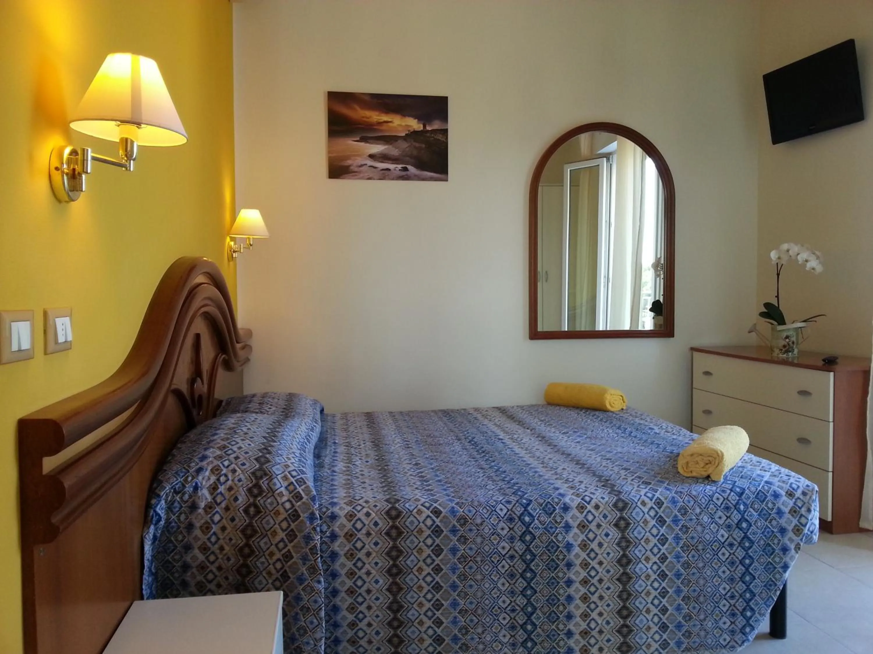 Bedroom, Bed in Residence La Villetta