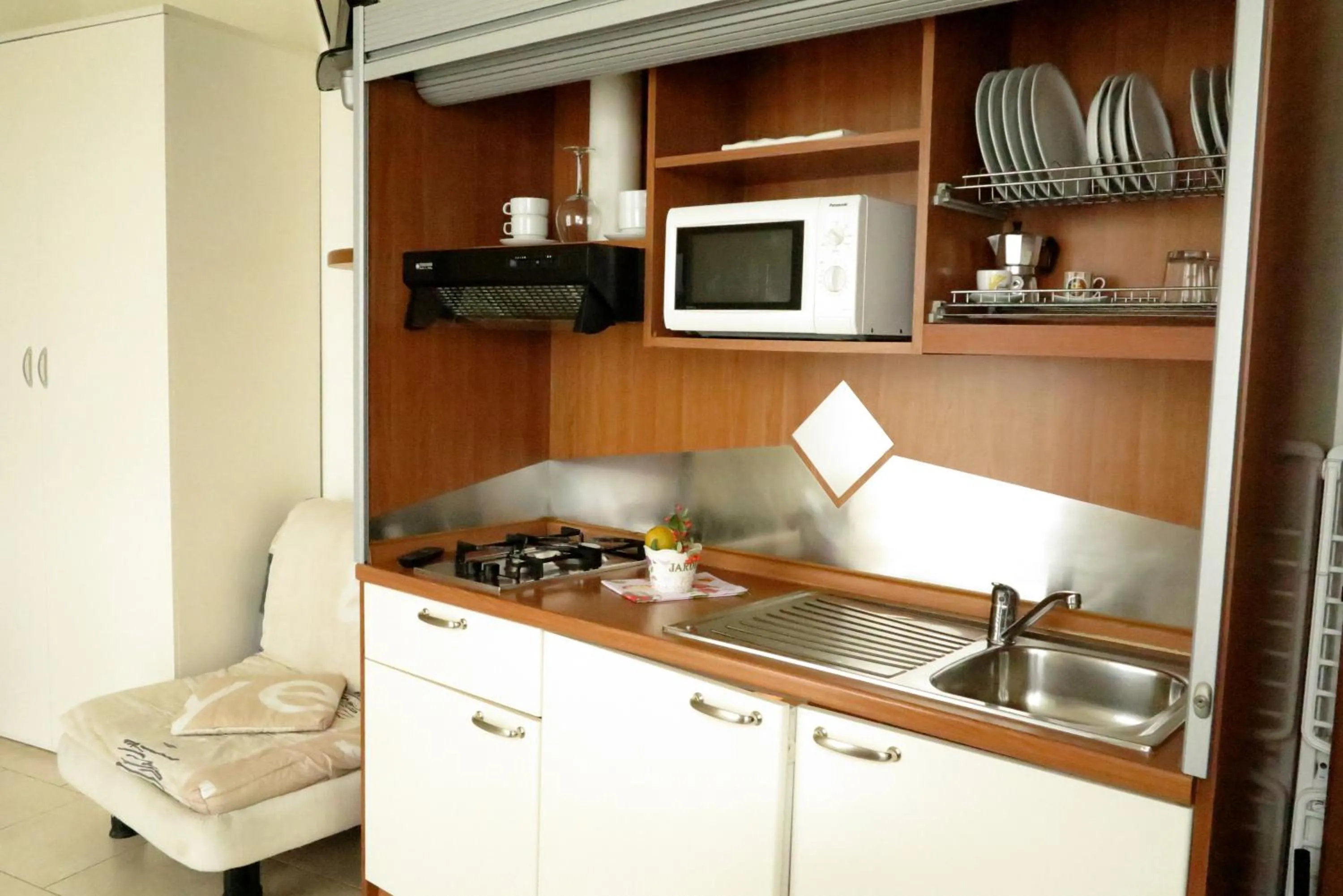 Kitchen or kitchenette in Residence La Villetta