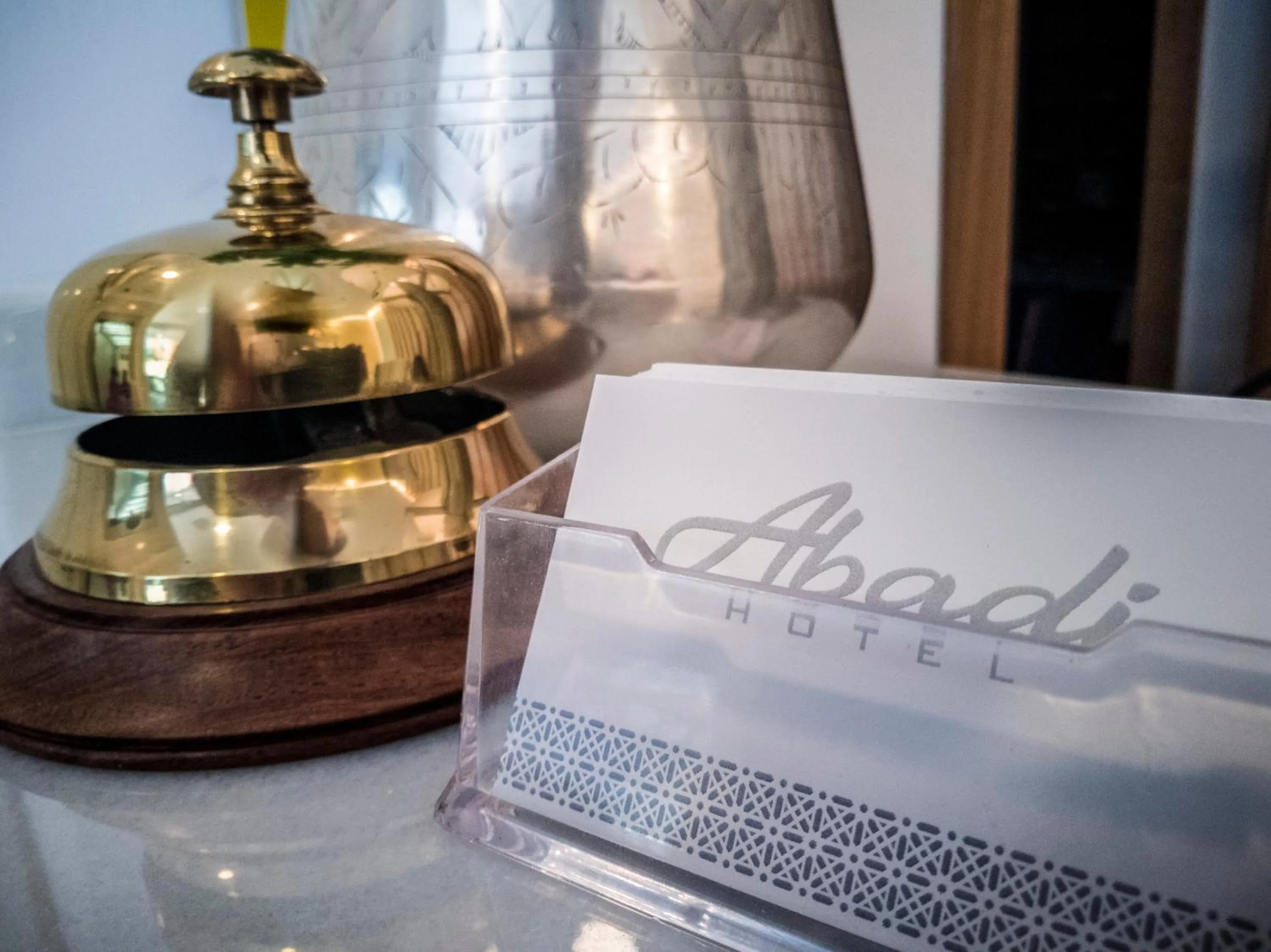 Property logo or sign, Bed in Hotel Abadi