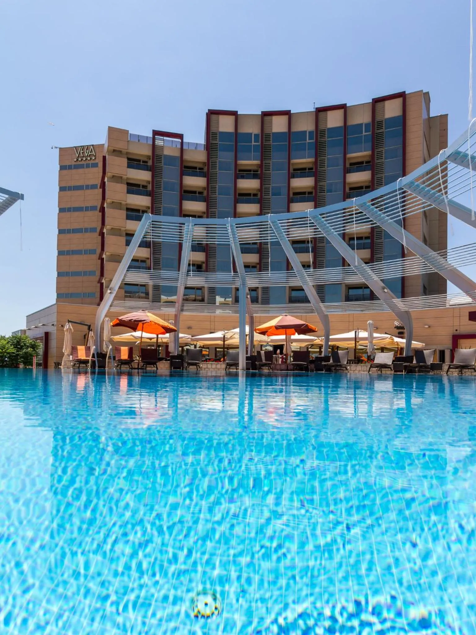 Facade/entrance in Vega Hotel