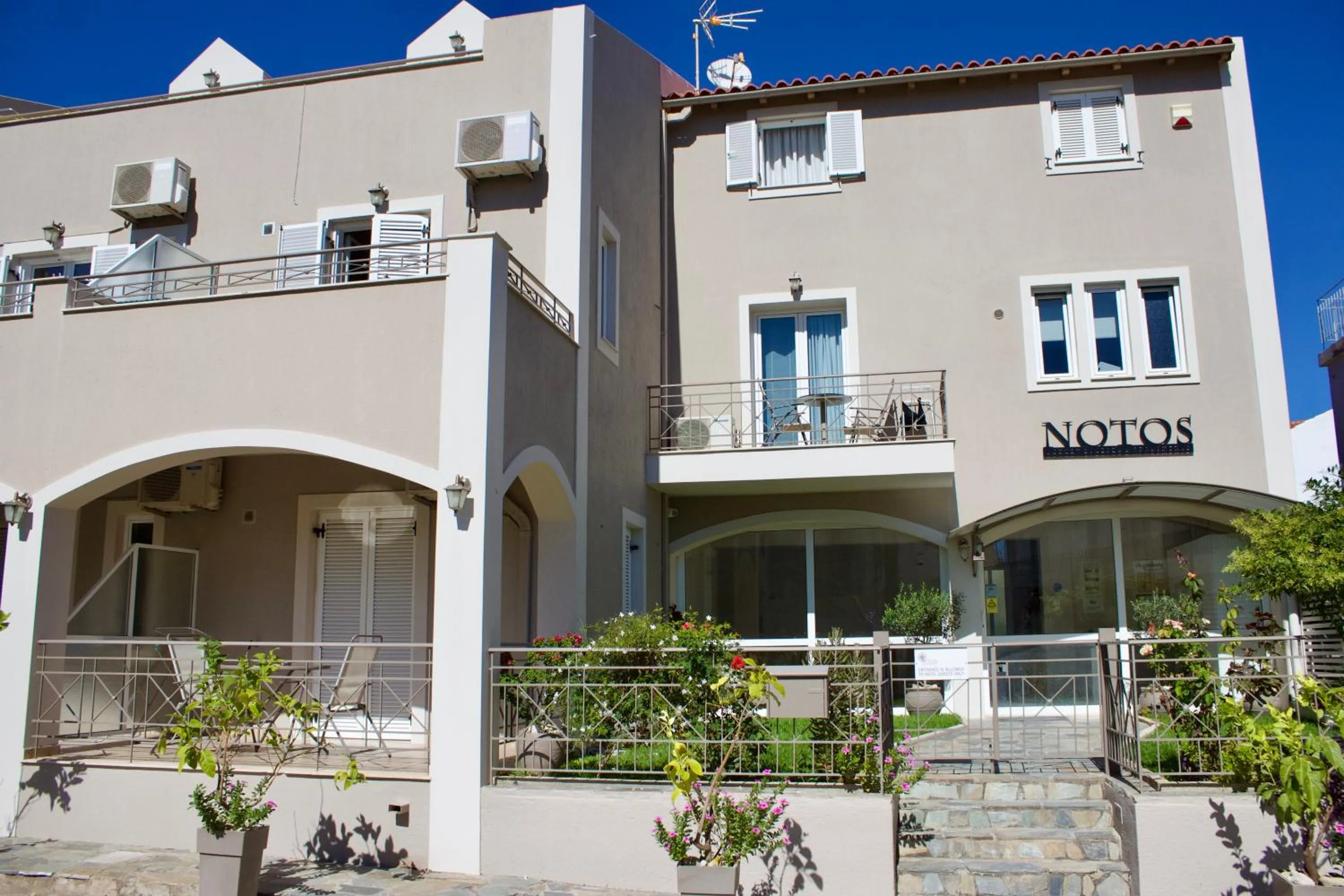 Property building in Notos Luxury Studios