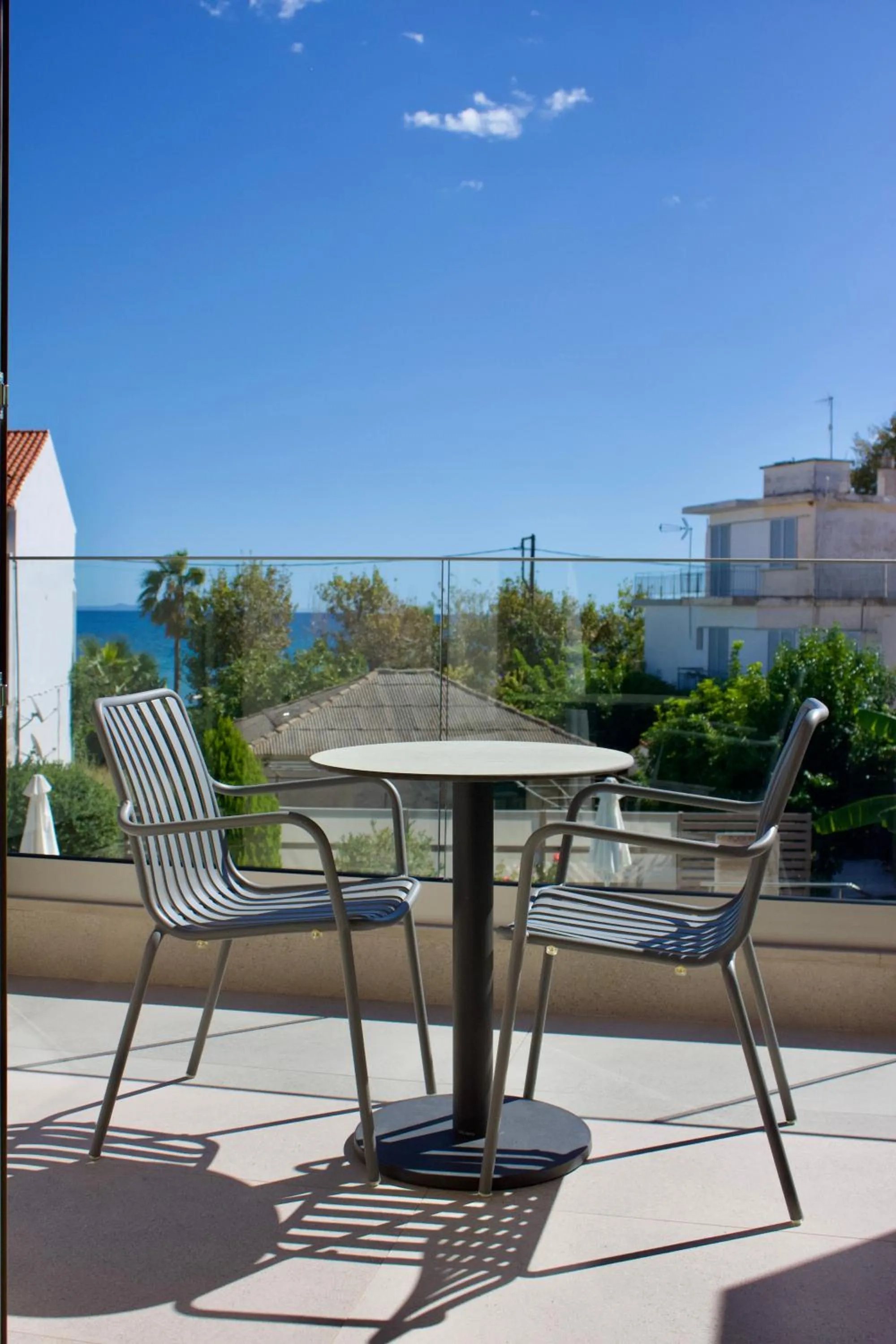 Balcony/Terrace in Notos Luxury Studios
