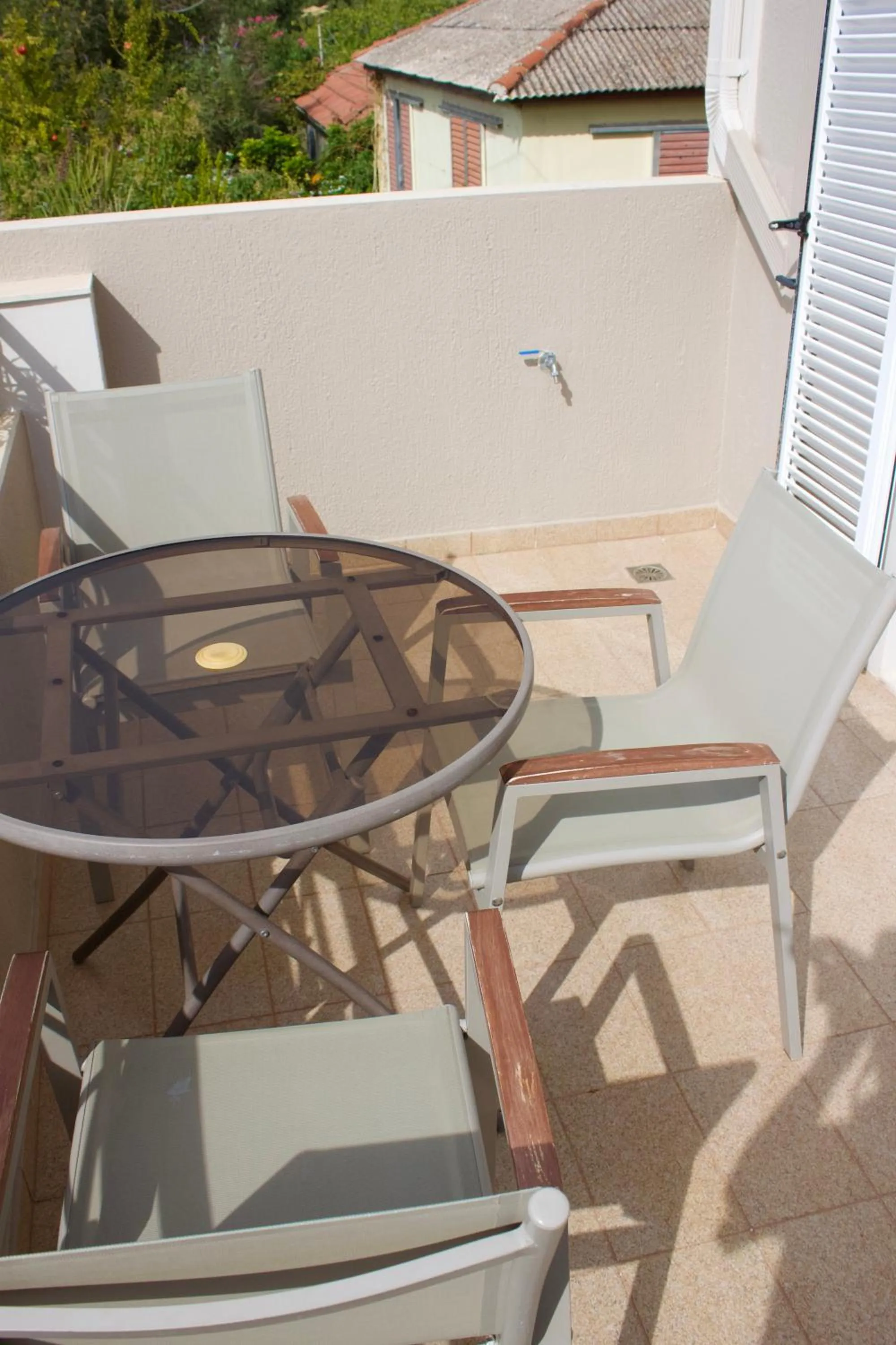 Balcony/Terrace in Notos Luxury Studios