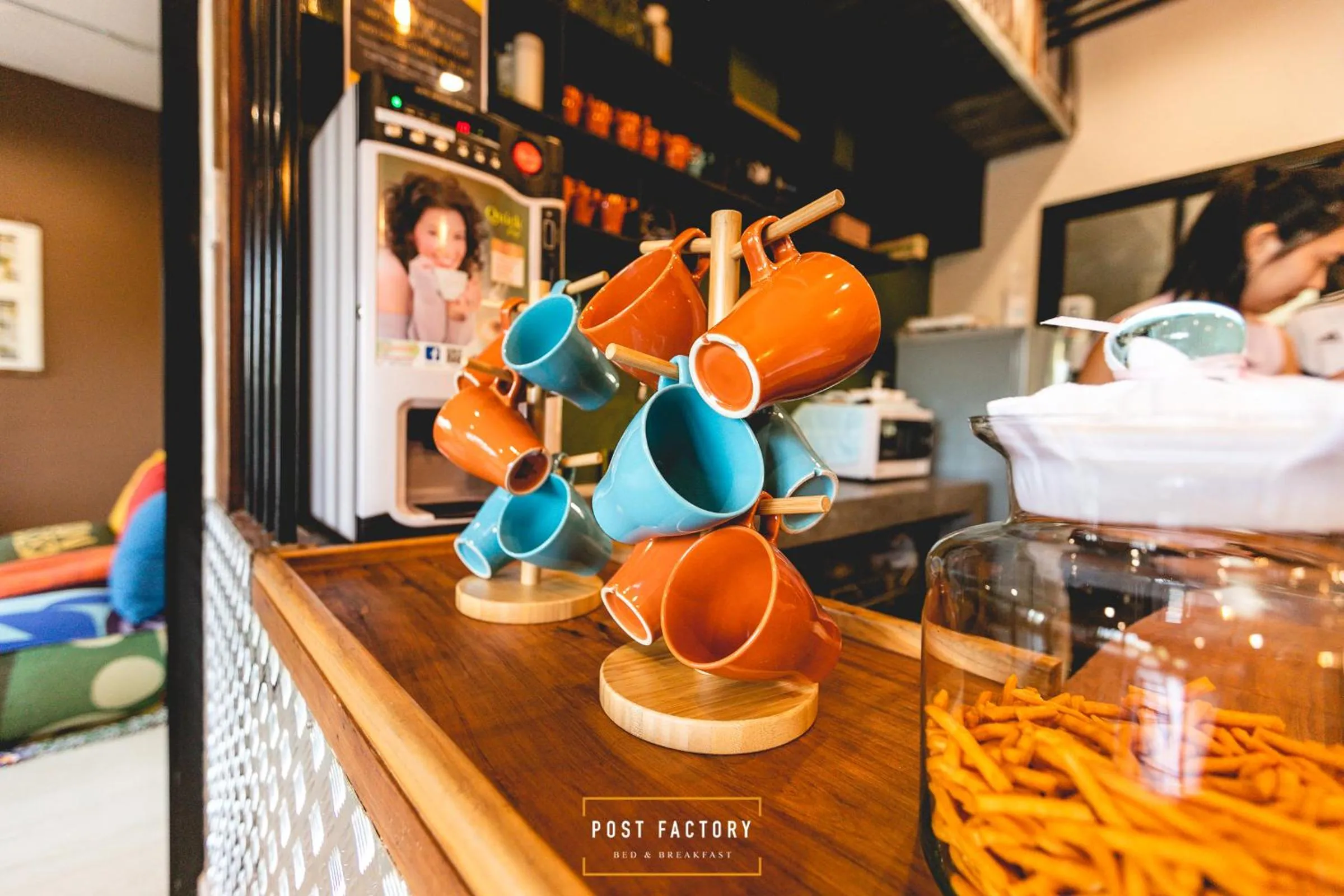 Dining area in Post Factory Bed & Breakfast