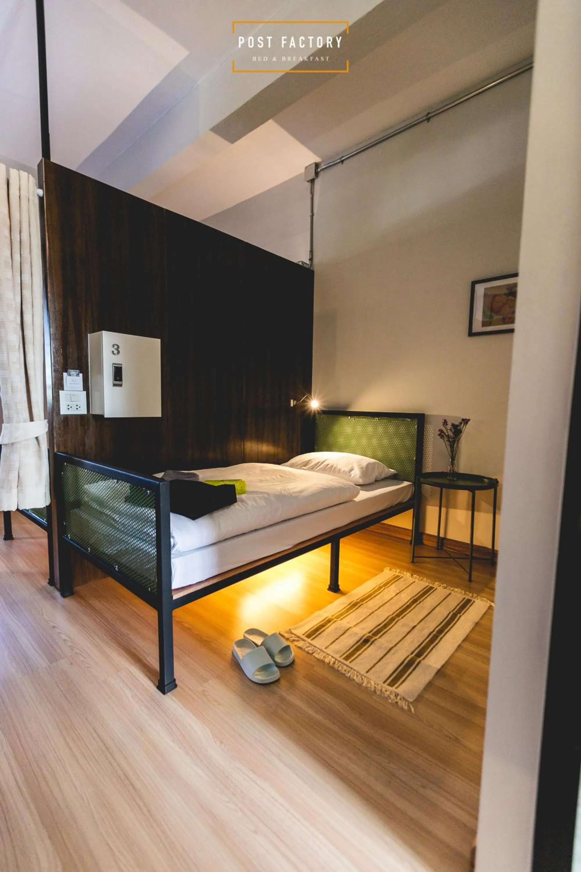 Photo of the whole room in Post Factory Bed & Breakfast