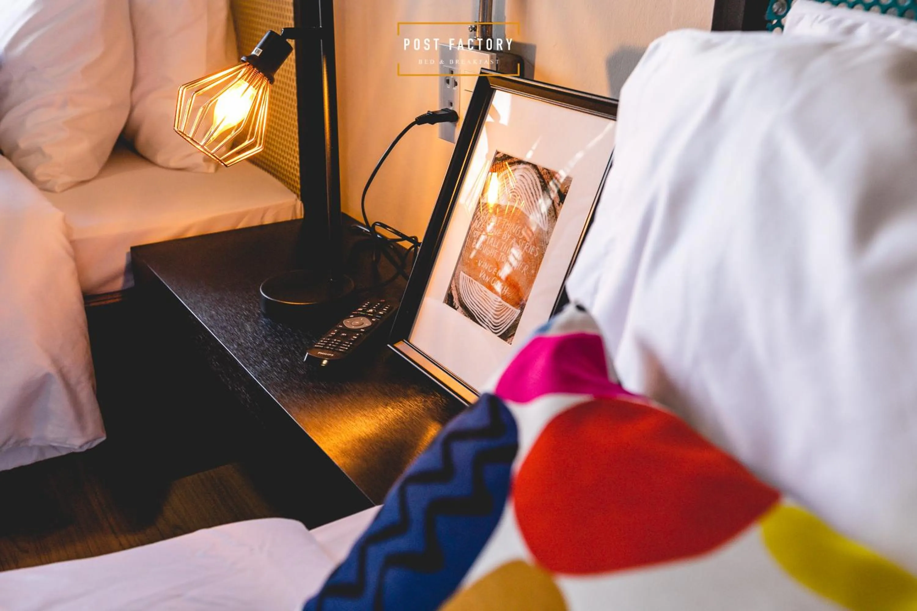 Decorative detail in Post Factory Bed & Breakfast