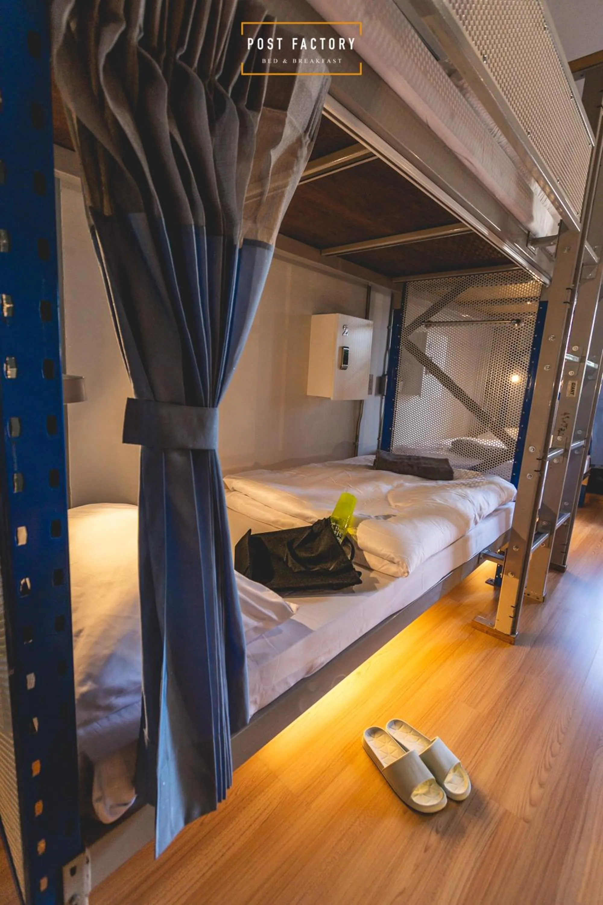 Photo of the whole room in Post Factory Bed & Breakfast