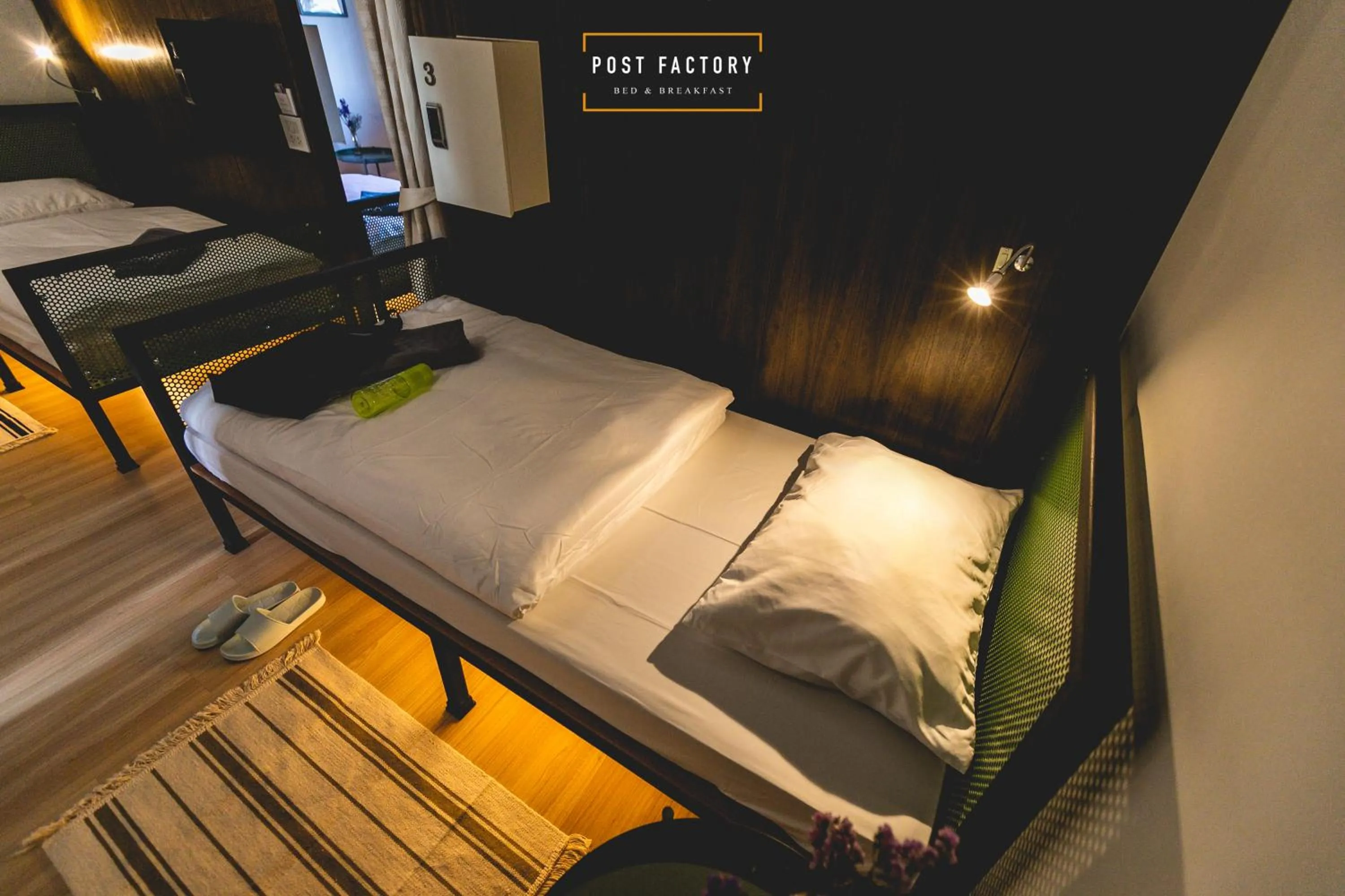 Photo of the whole room in Post Factory Bed & Breakfast