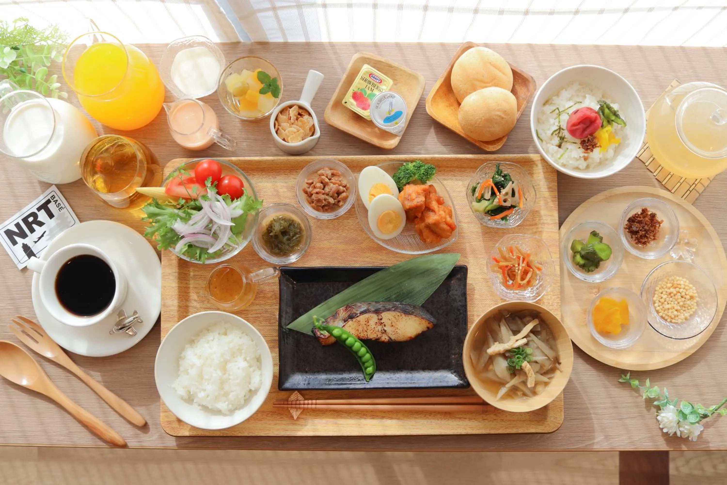 Breakfast in Tabino Hotel EXpress Narita