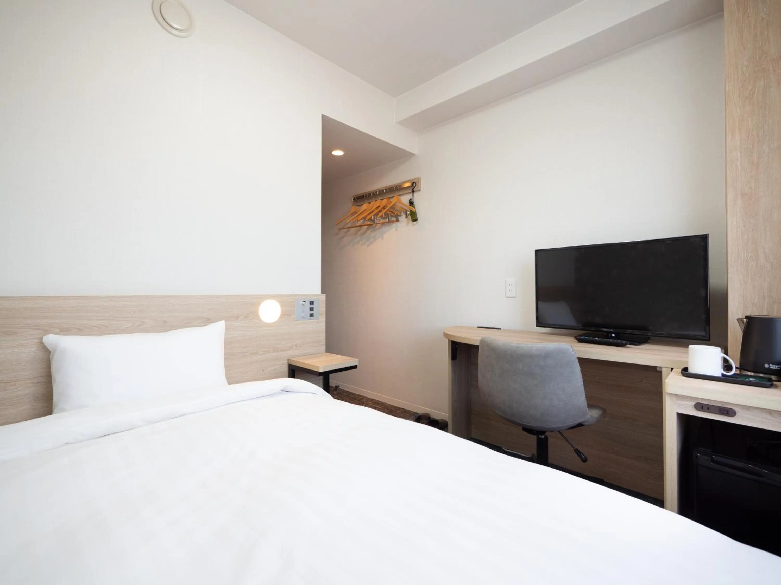 Photo of the whole room, Bed in Tabino Hotel EXpress Narita