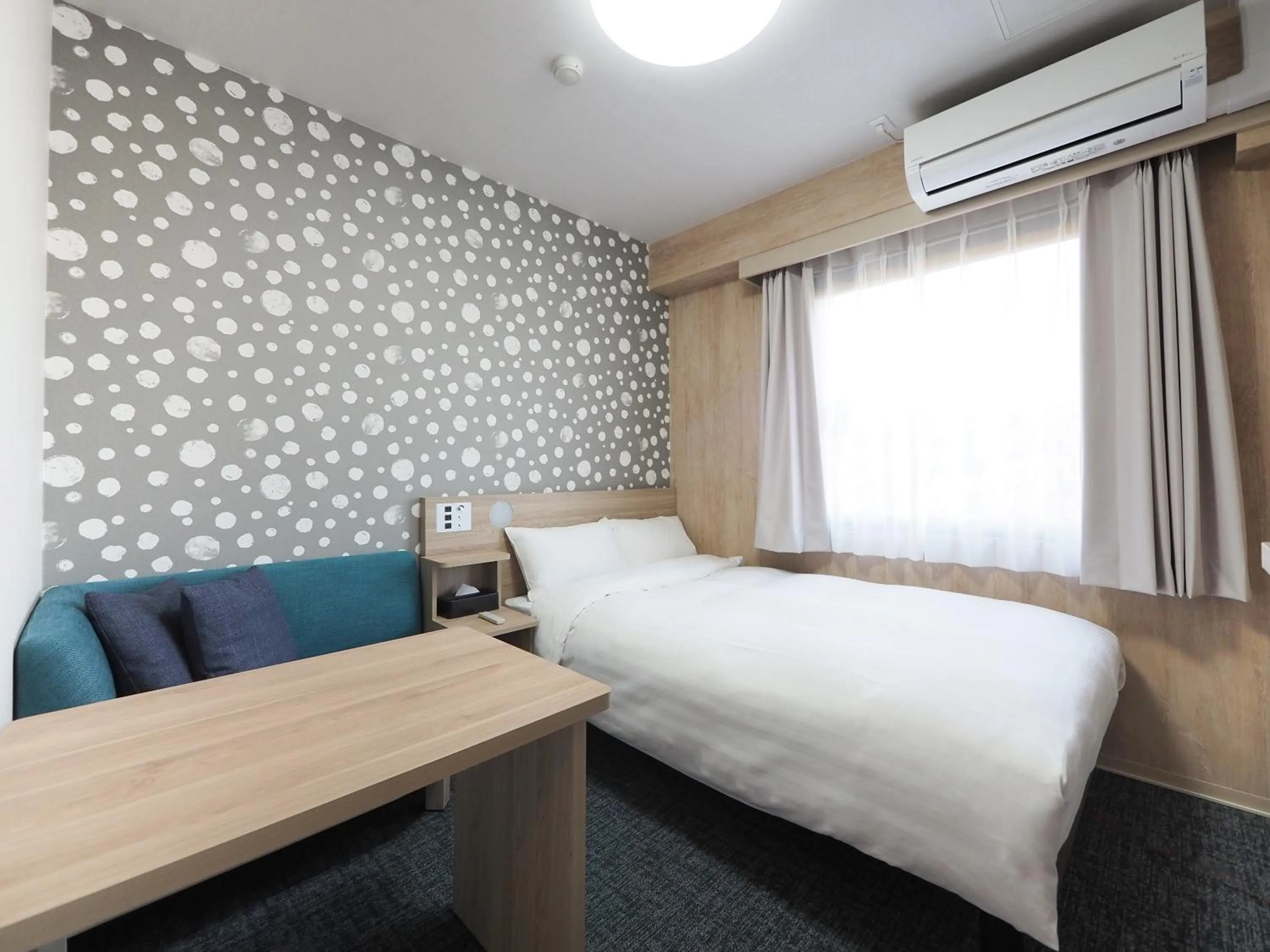 Photo of the whole room, Bed in Tabino Hotel EXpress Narita