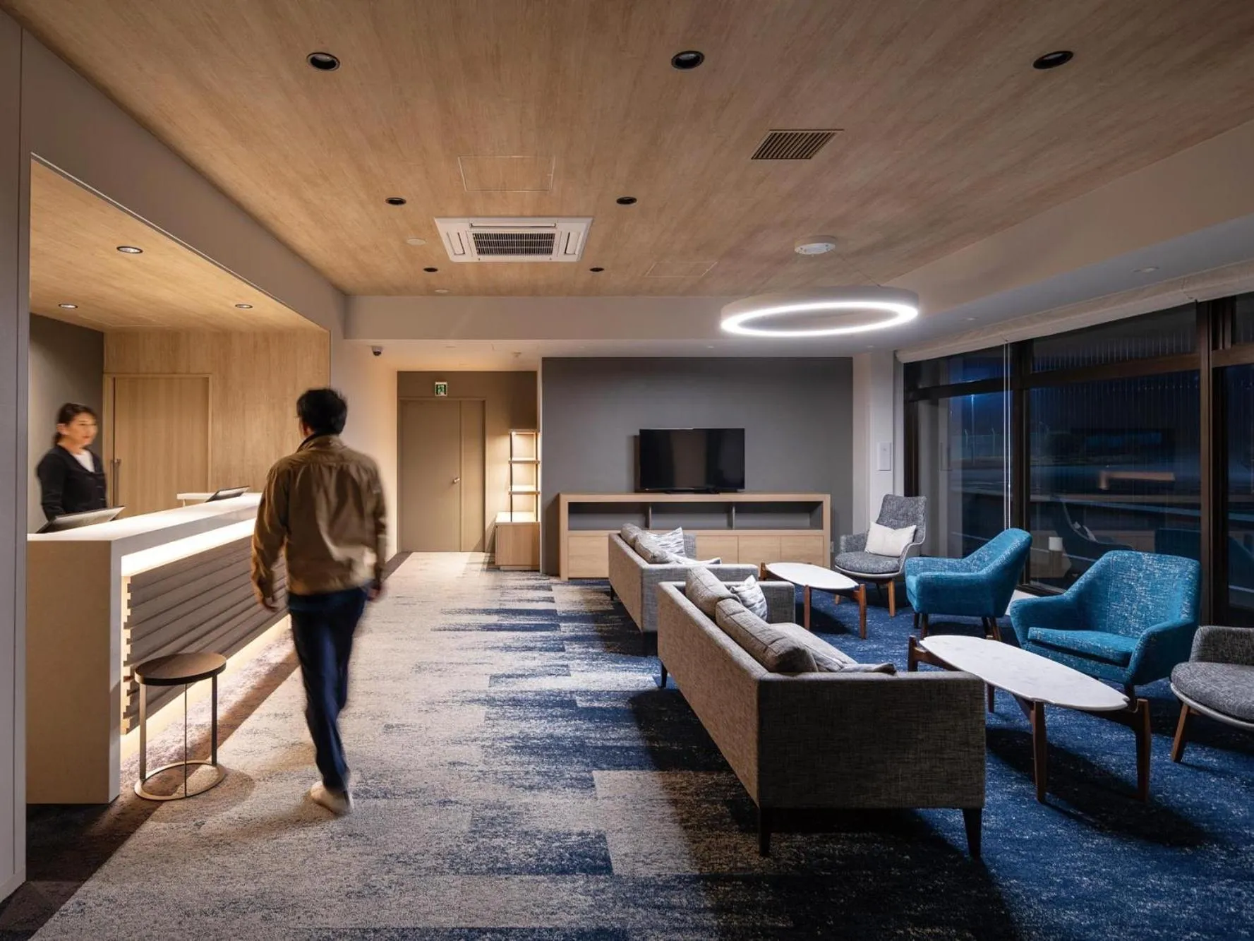 Lobby or reception in Tabino Hotel EXpress Narita