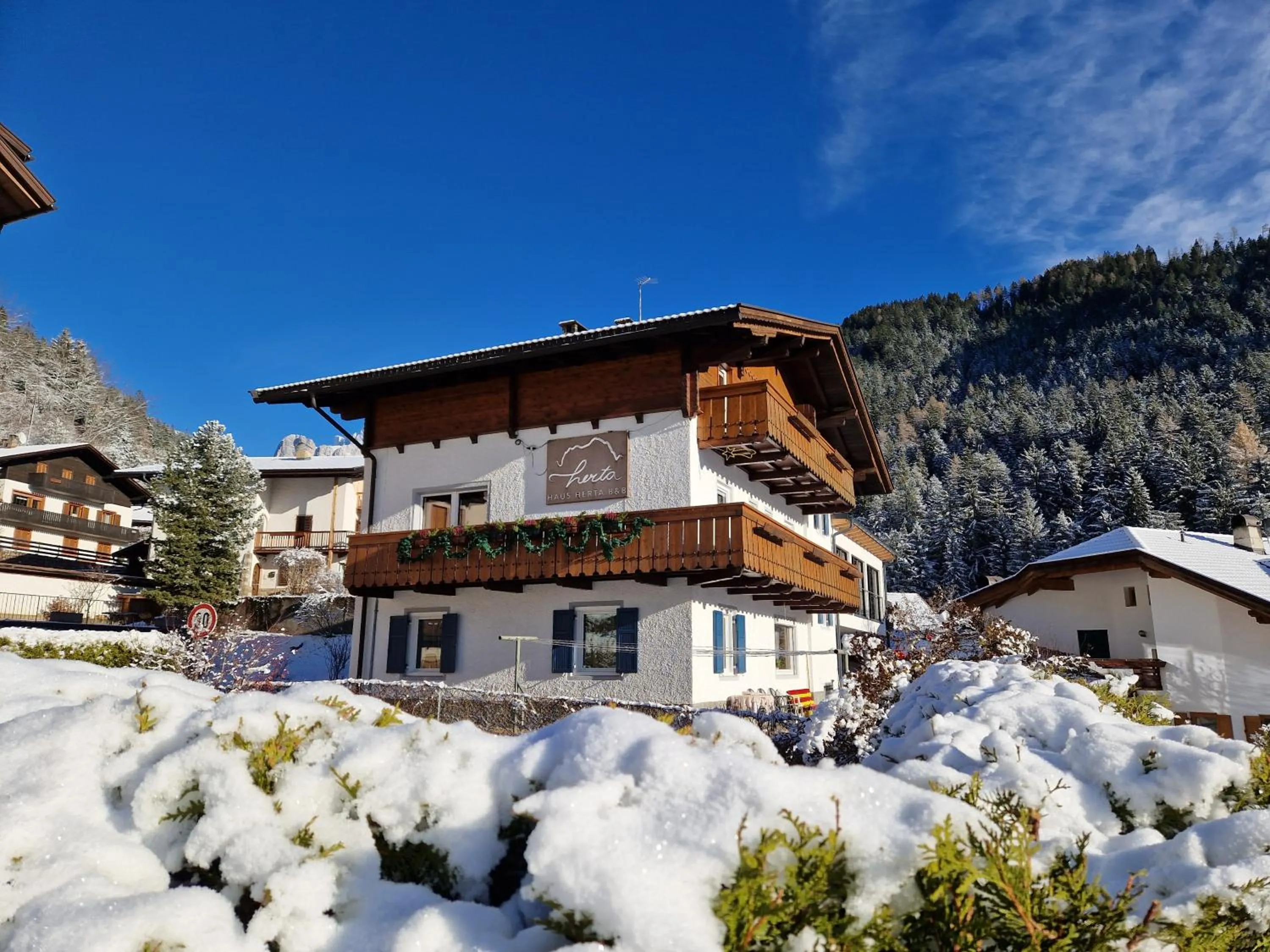 Property building in Haus Herta B&B