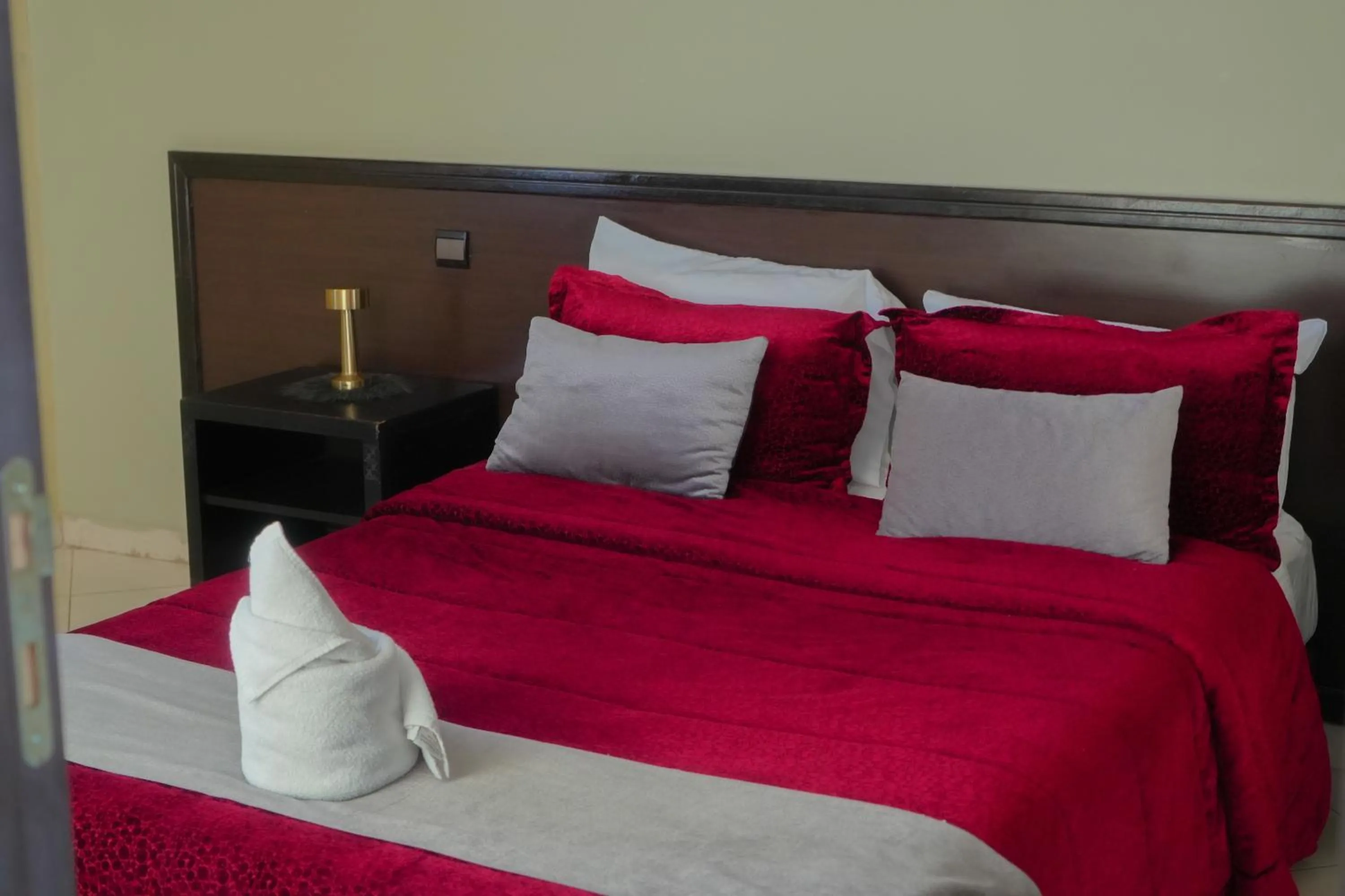 Bed in Apparts-hôtel ISNI