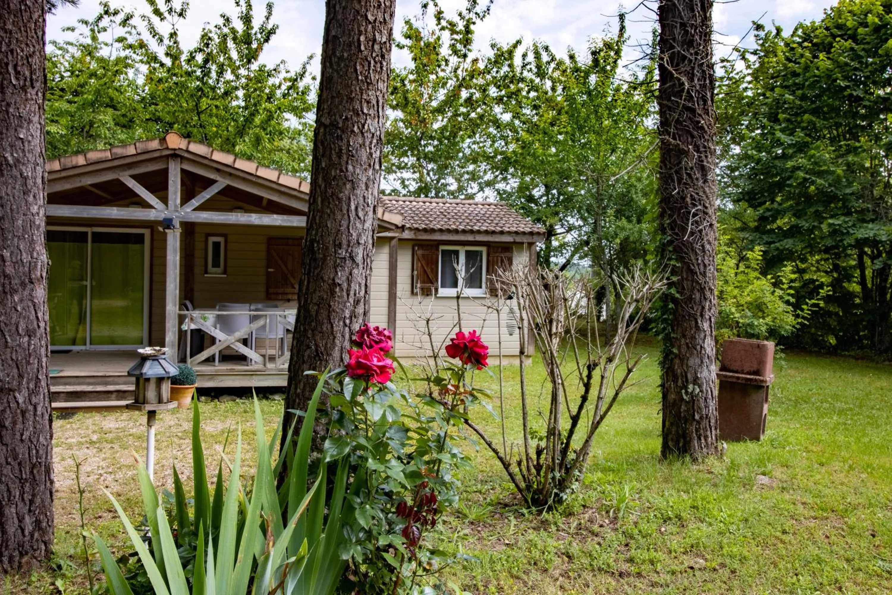 Garden in Les Chalets d'Argentouleau