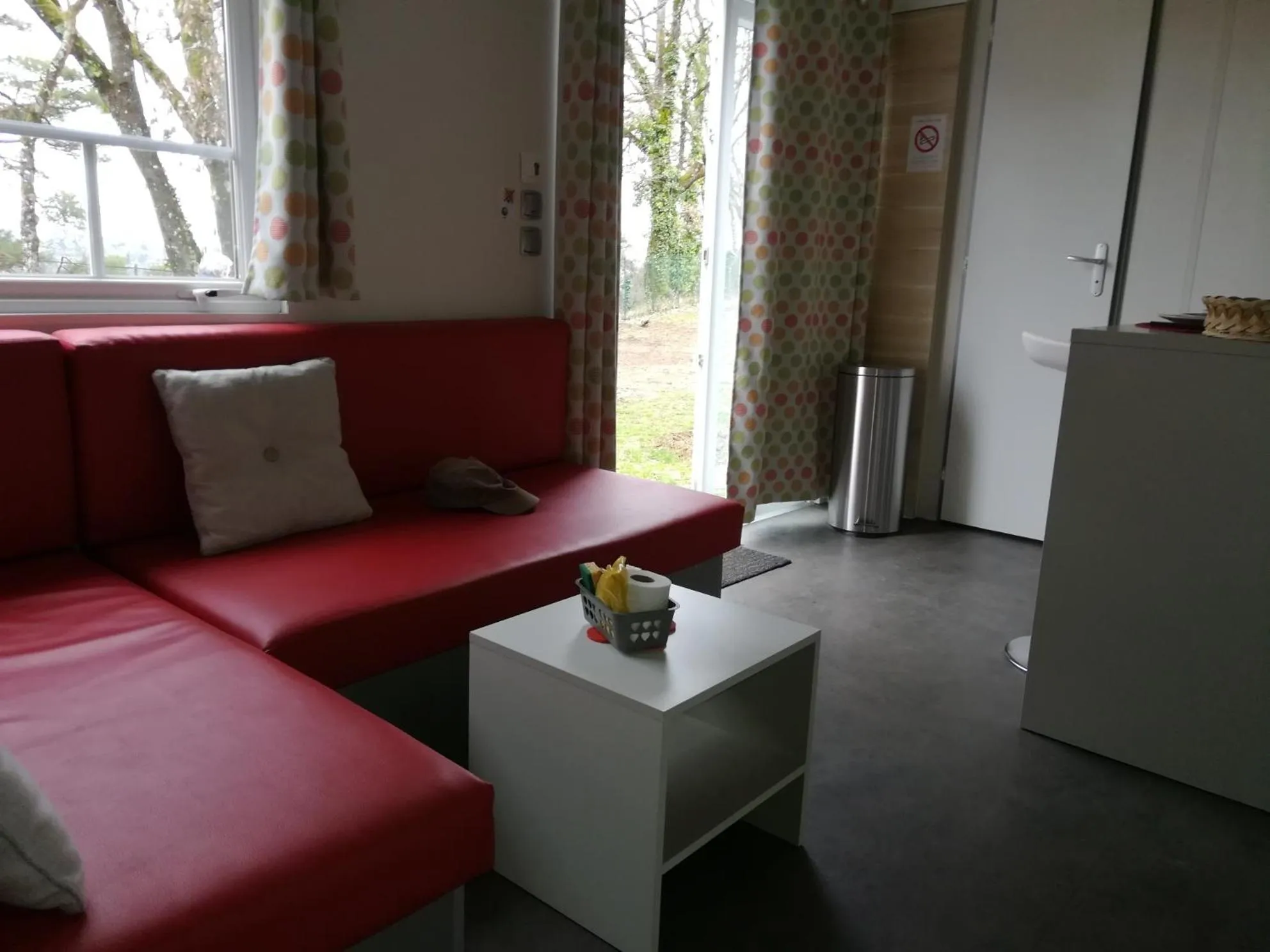 Living room in Les Chalets d'Argentouleau