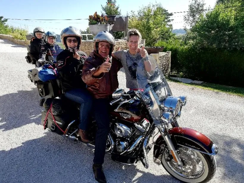 People in Les Chalets d'Argentouleau