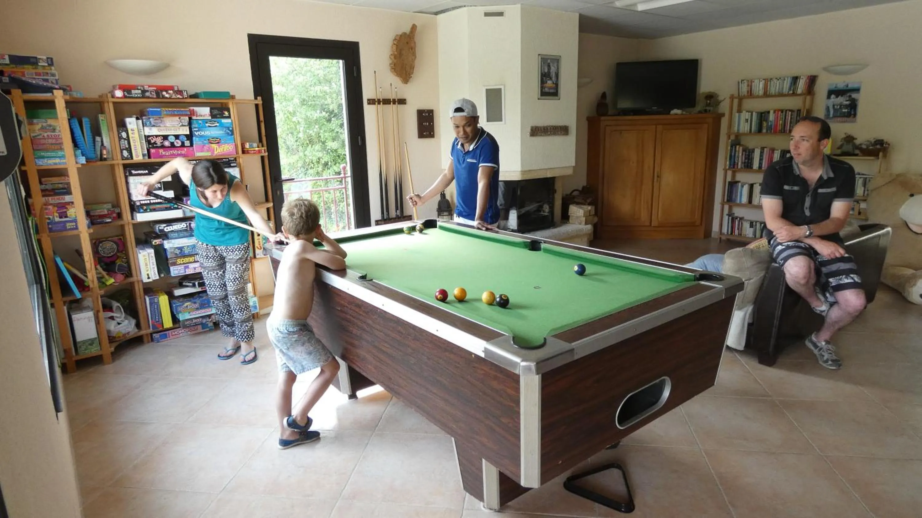 Game Room in Les Chalets d'Argentouleau