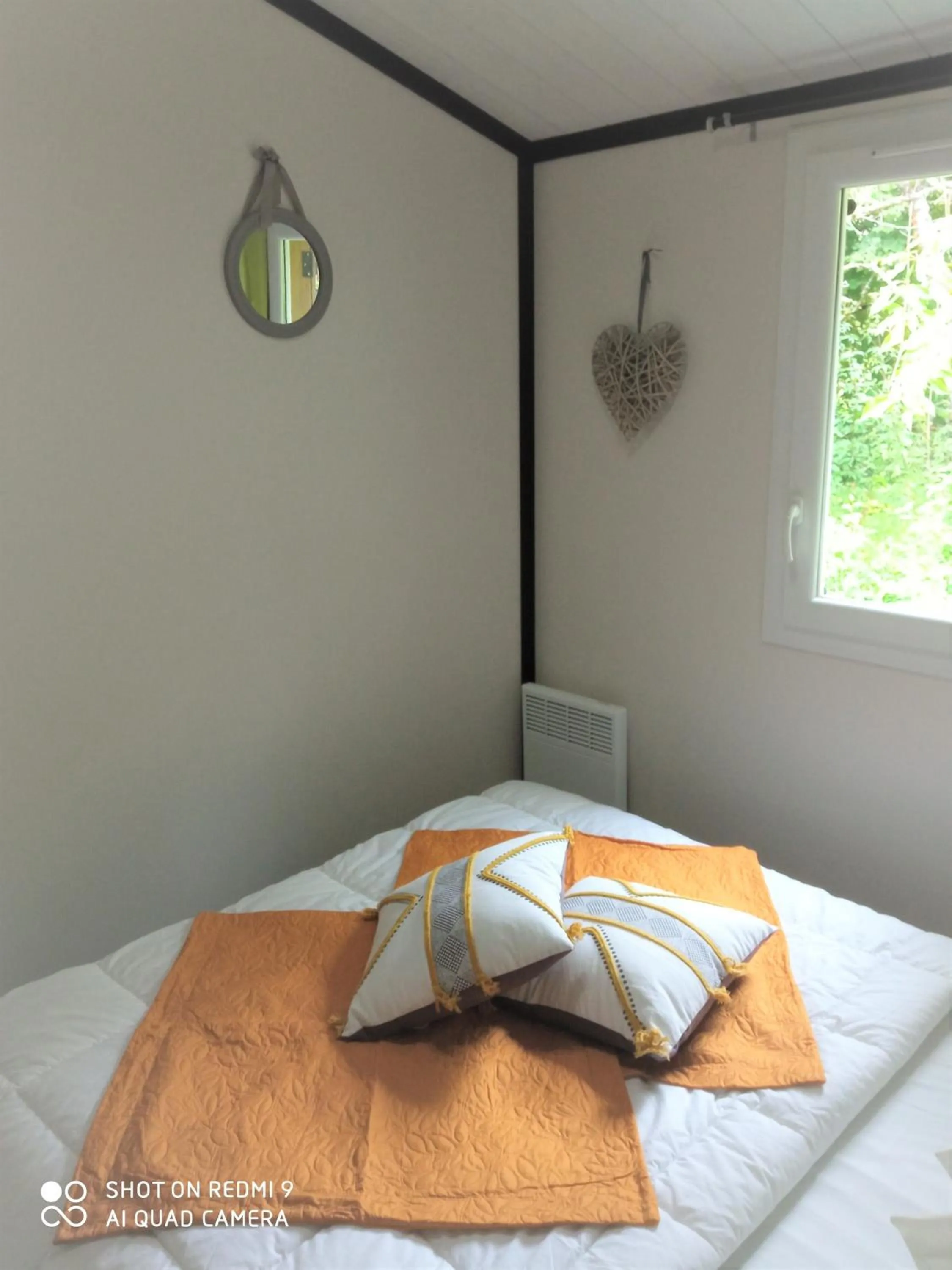 Bed in Les Chalets d'Argentouleau