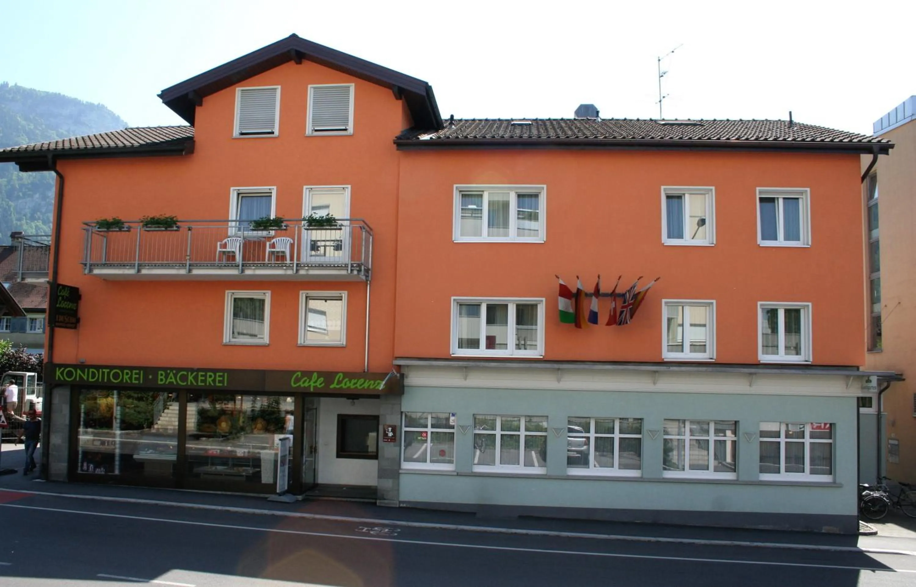 Facade/entrance in Hotel Cafe Lorenz