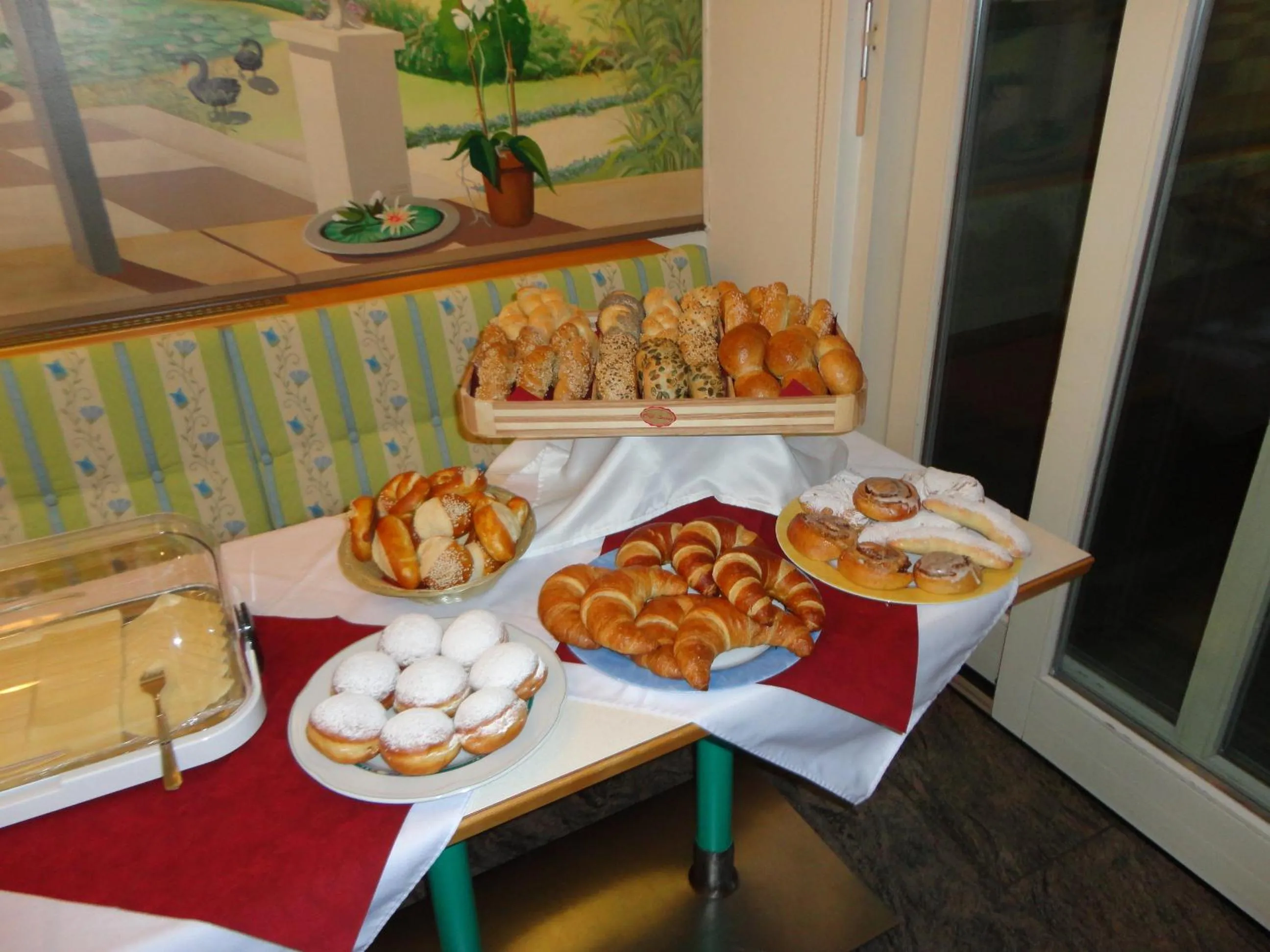 Buffet breakfast in Hotel Cafe Lorenz