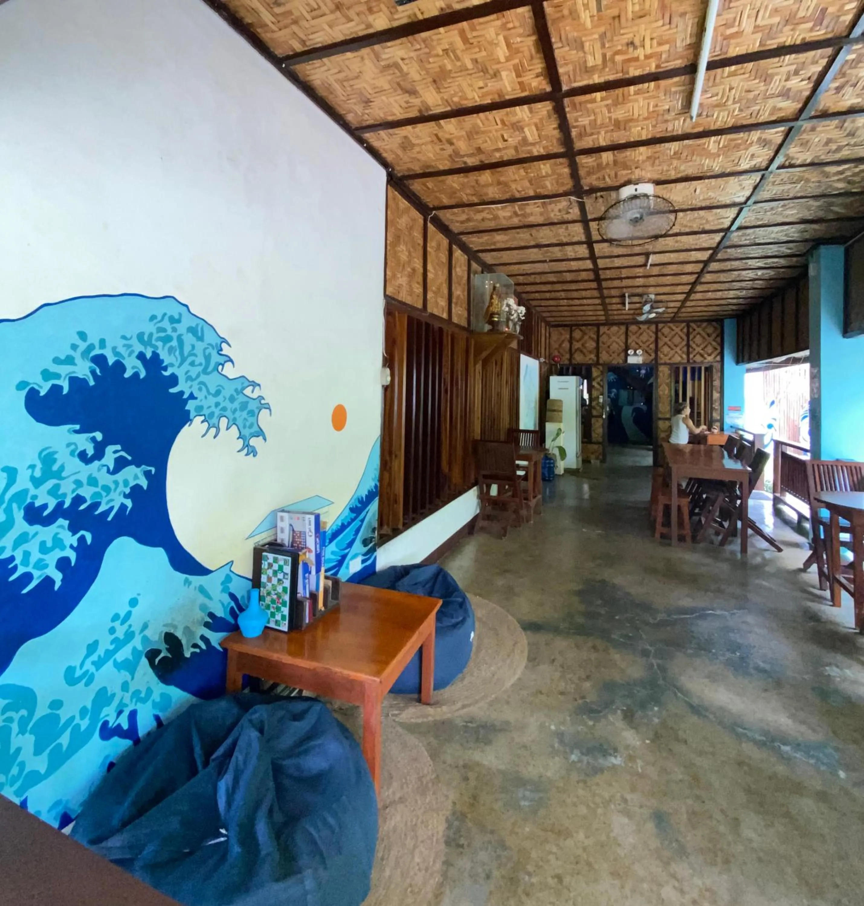 Lobby or reception in Tres Islas Hostel