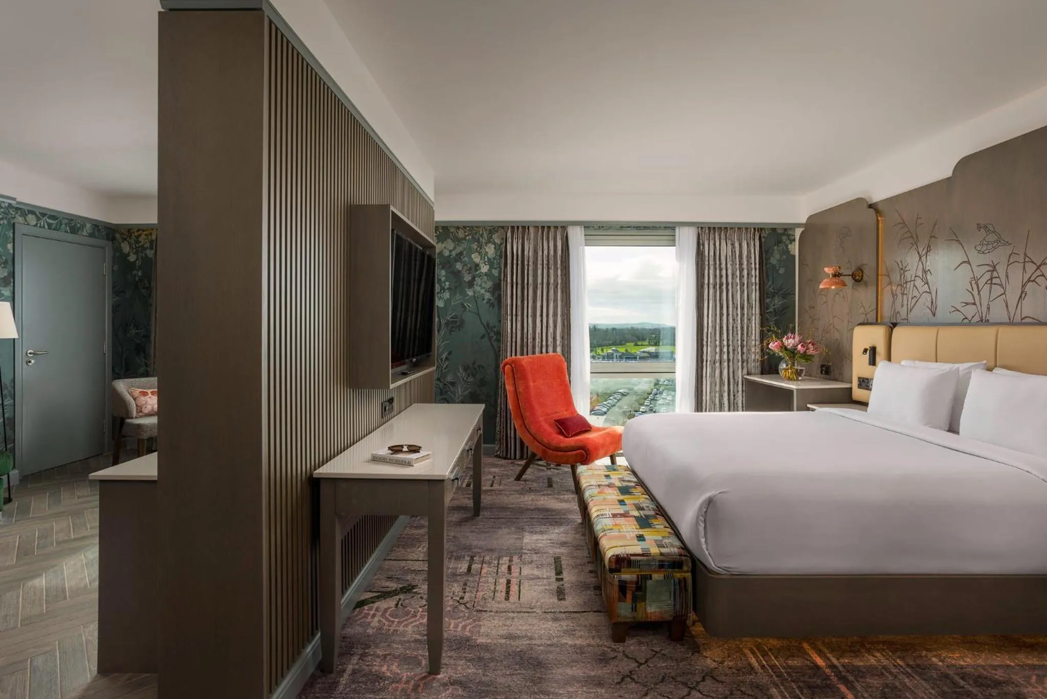 Photo of the whole room, Bed in Crowne Plaza Dublin Blanchardstown by IHG