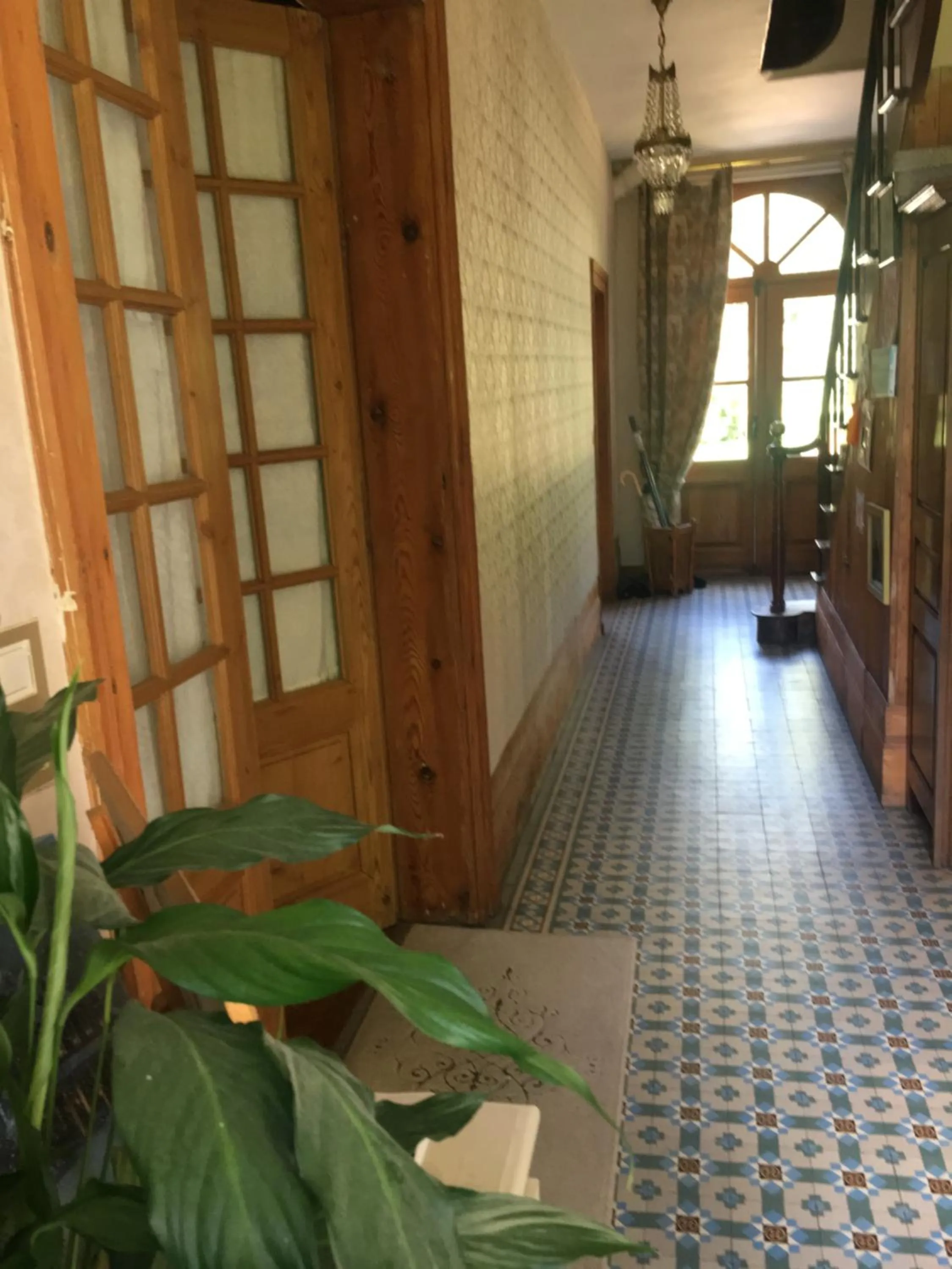 Lobby or reception in AU CHARME DES POMMIERS