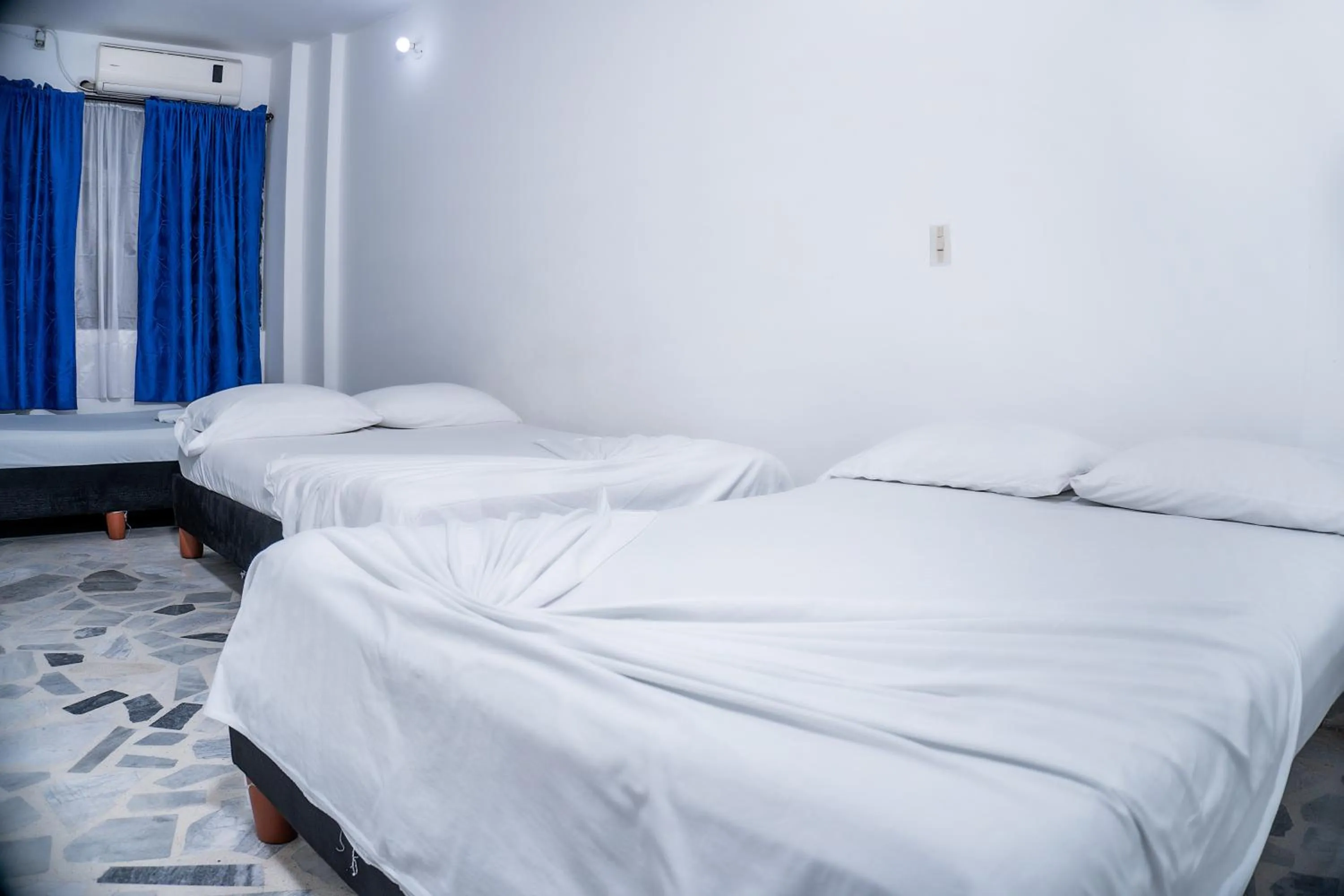 Bed in Hotel San Pedro