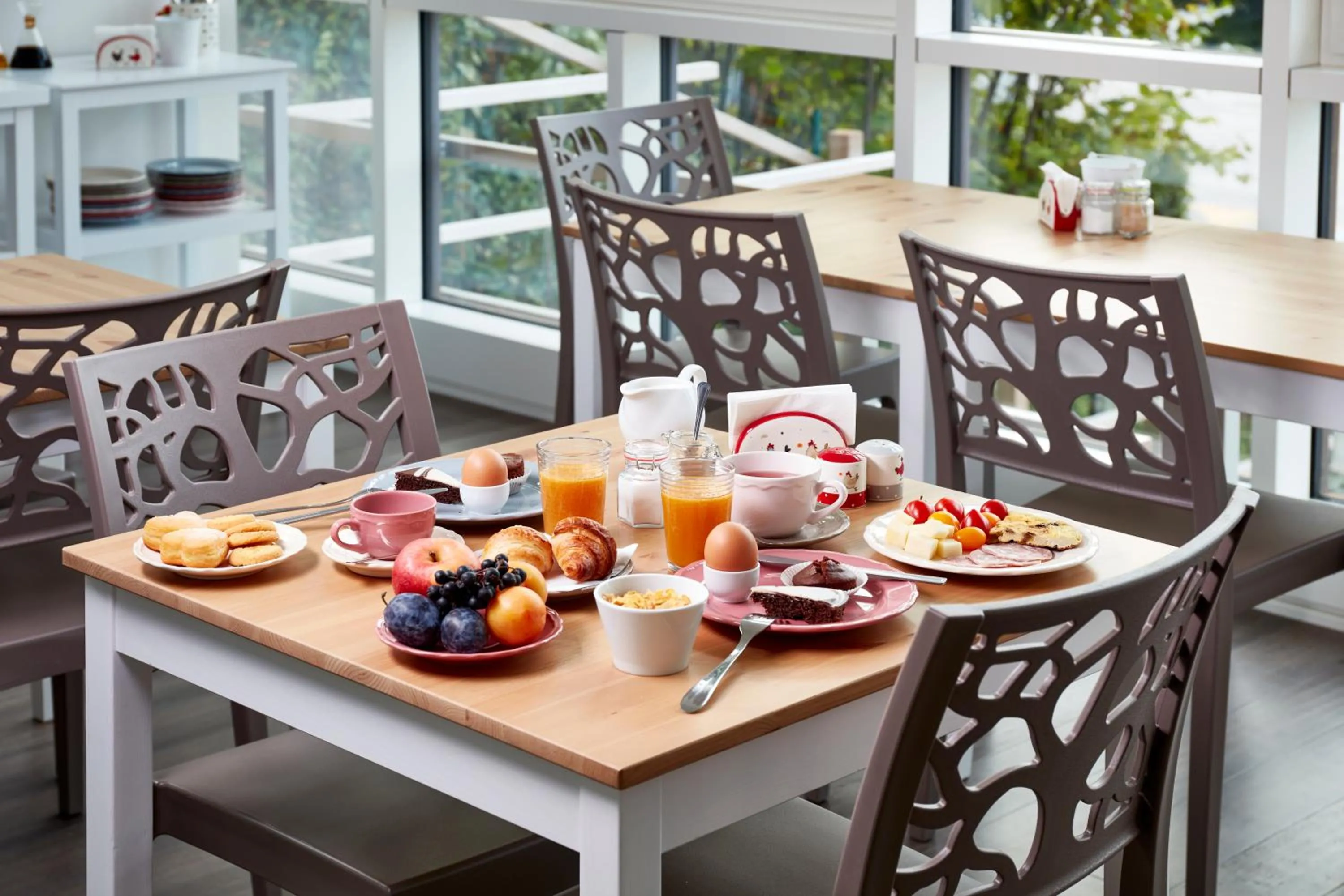 Continental breakfast in Casa Svizzera Agriturismo