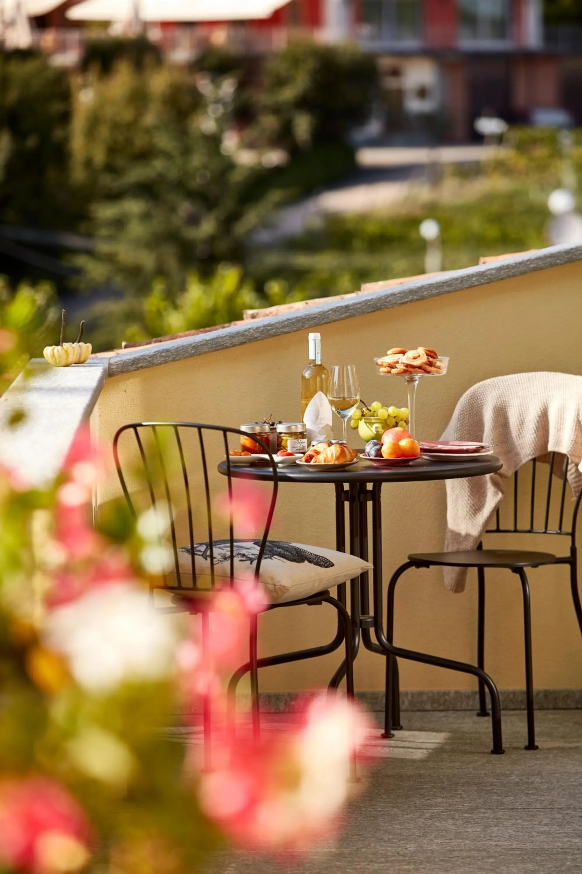 Balcony/Terrace in Casa Svizzera Agriturismo
