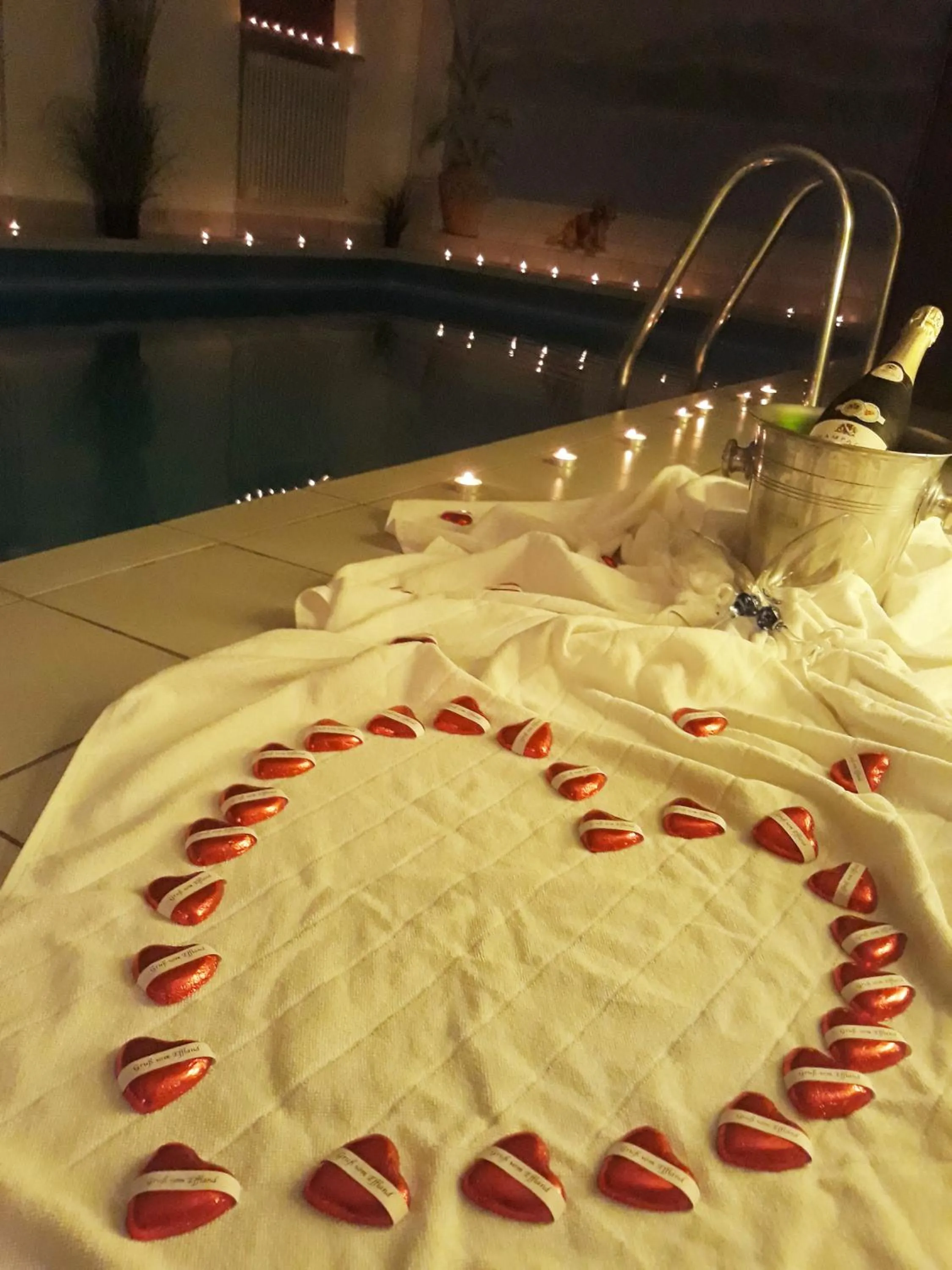 Swimming pool in Hotel Effland -Sauna -Pool