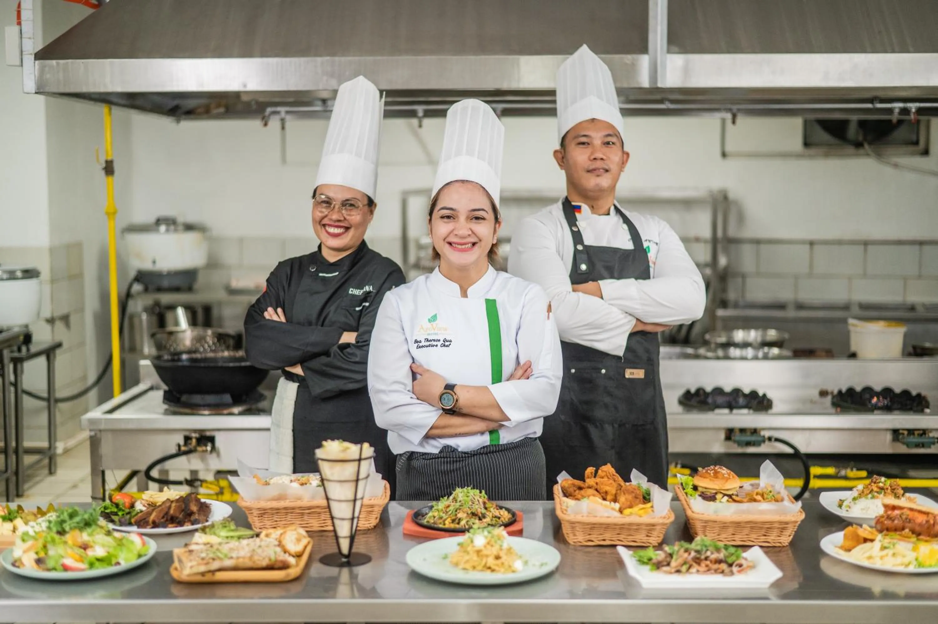 kitchen in The Apo View Hotel