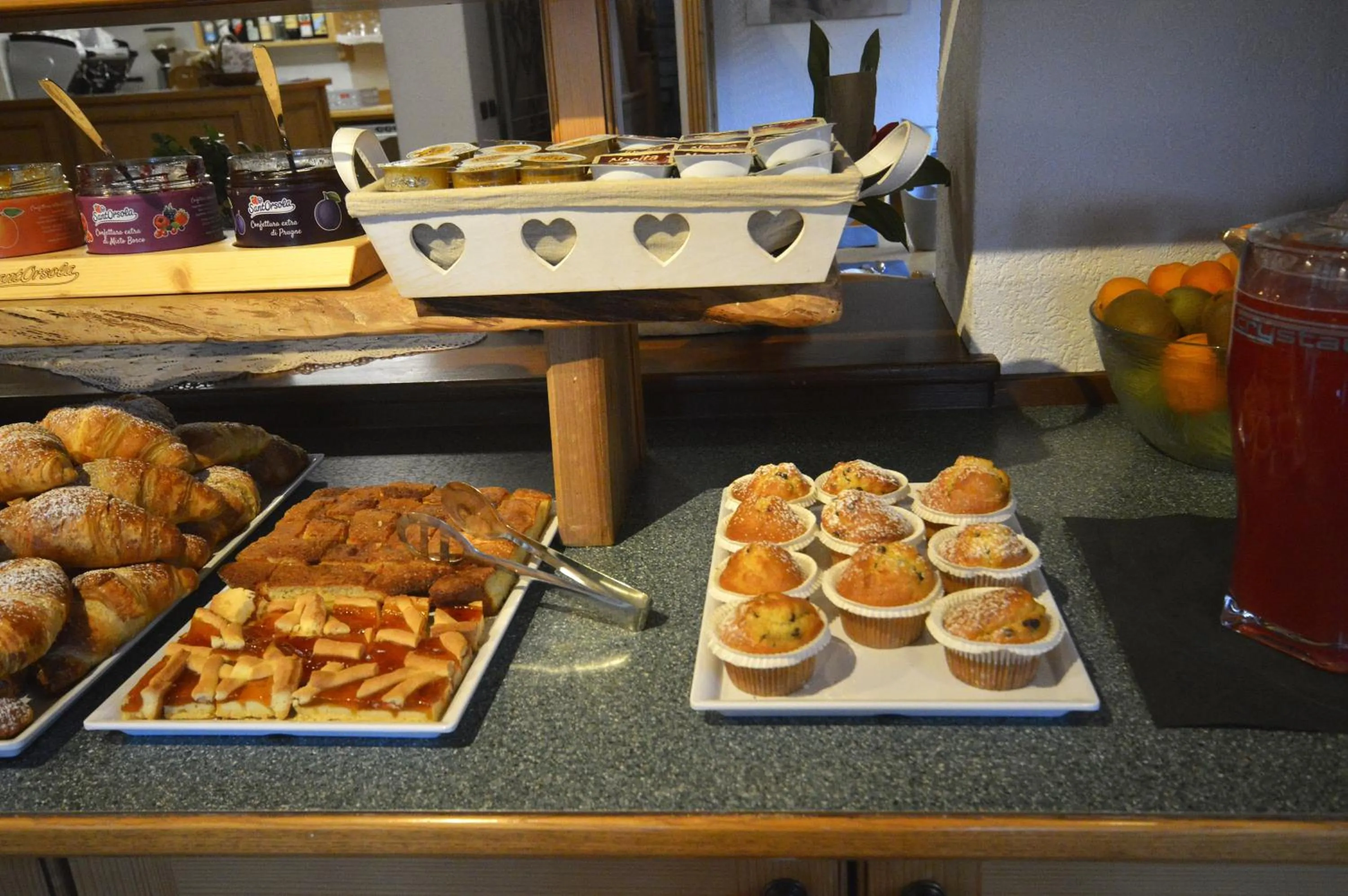 Food in Hotel Villa Fosine