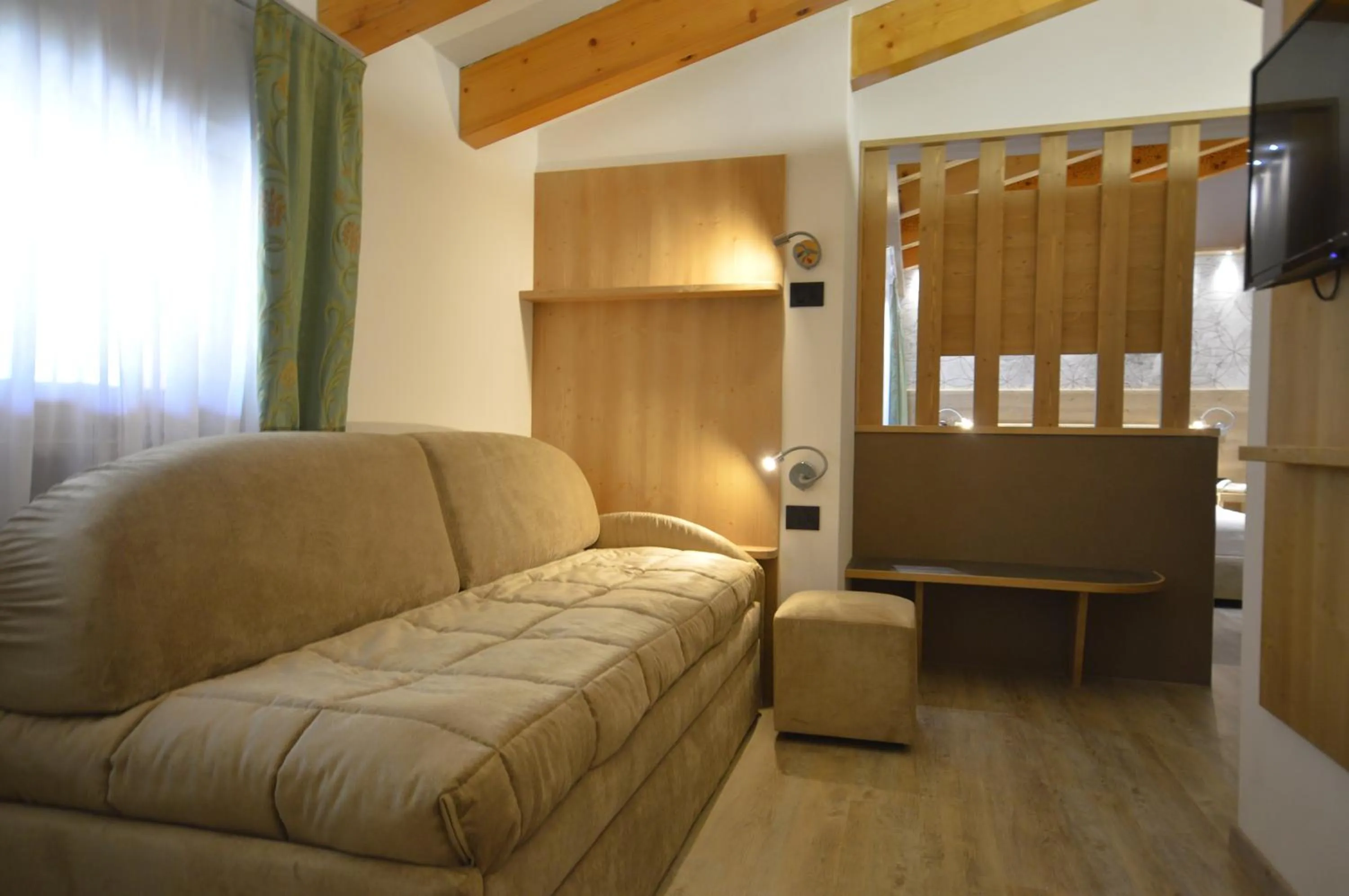 Seating area in Hotel Villa Fosine