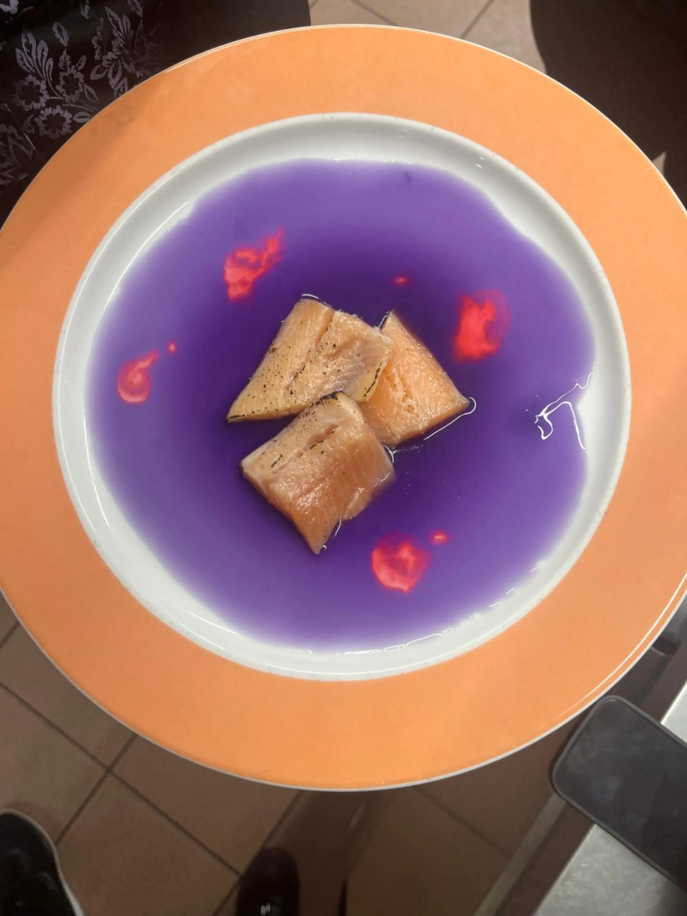 Food in Hotel Villa Fosine