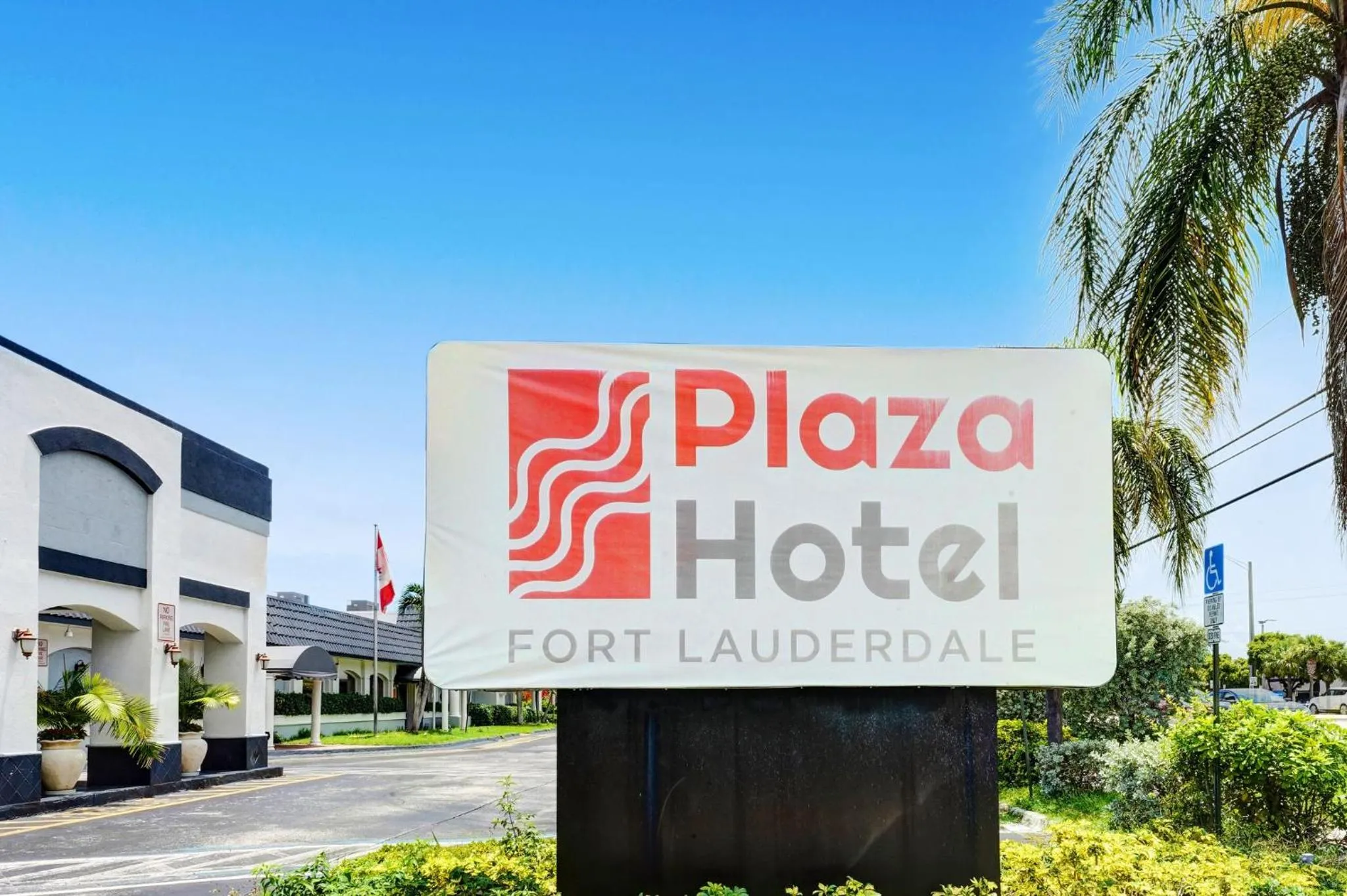 Property logo or sign in Plaza Hotel Fort Lauderdale