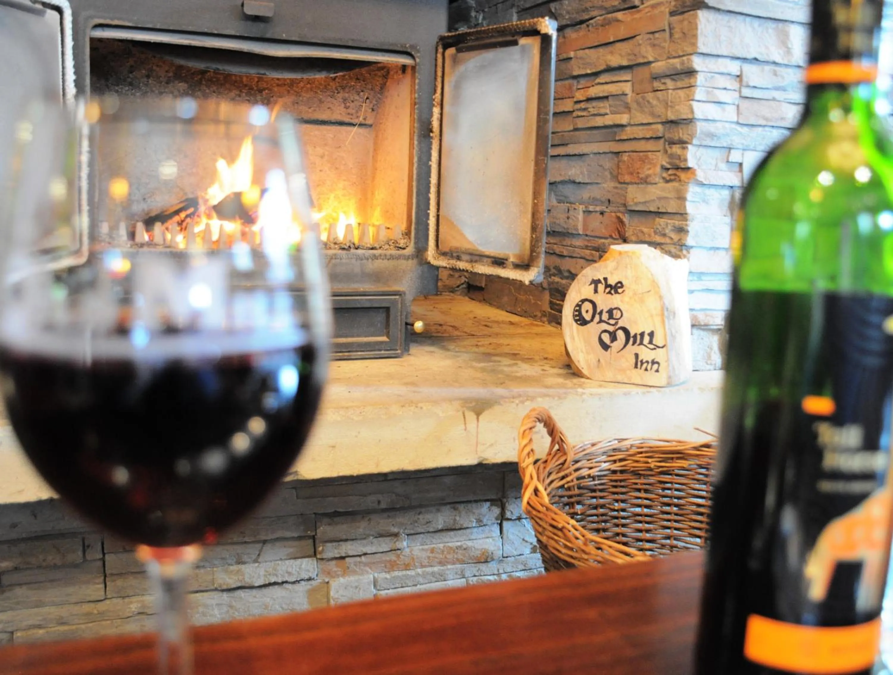 Decorative detail in The Old Mill Inn