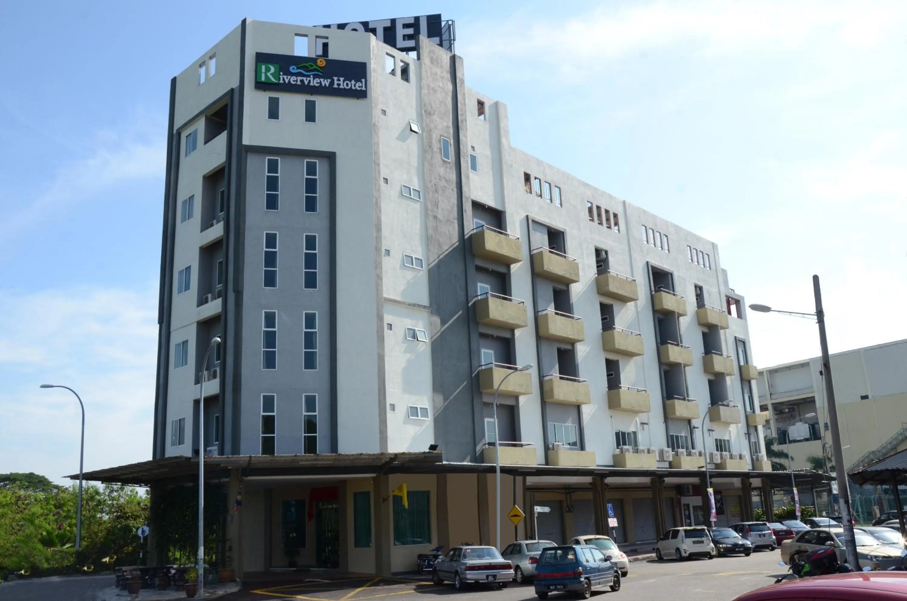 Property building in Riverview Hotel