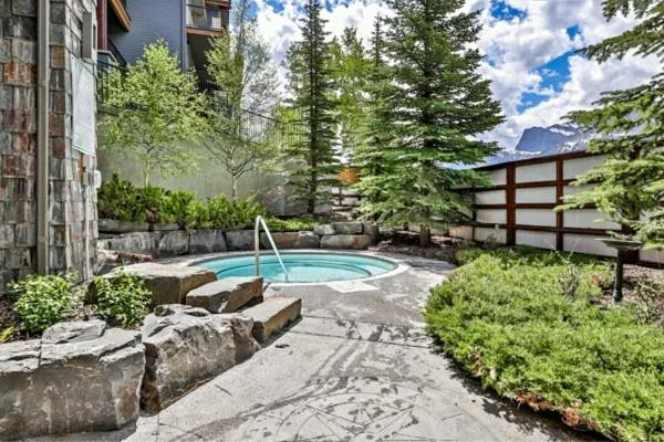 Hot Tub in Heavenly Mountain Condo managed by Little Sister Getaways