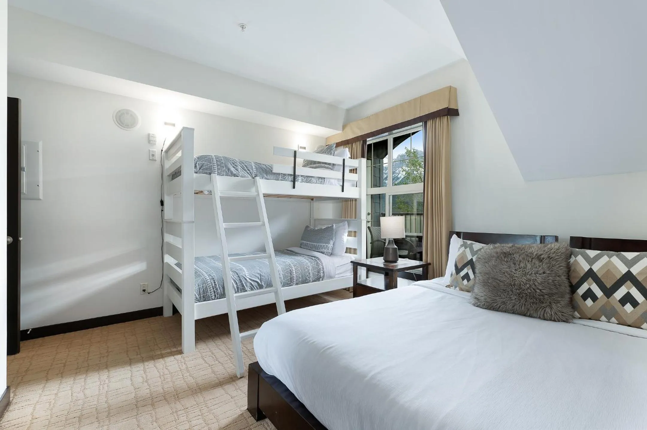 View (from property/room), Bed in Heavenly Mountain Condo managed by Little Sister Getaways