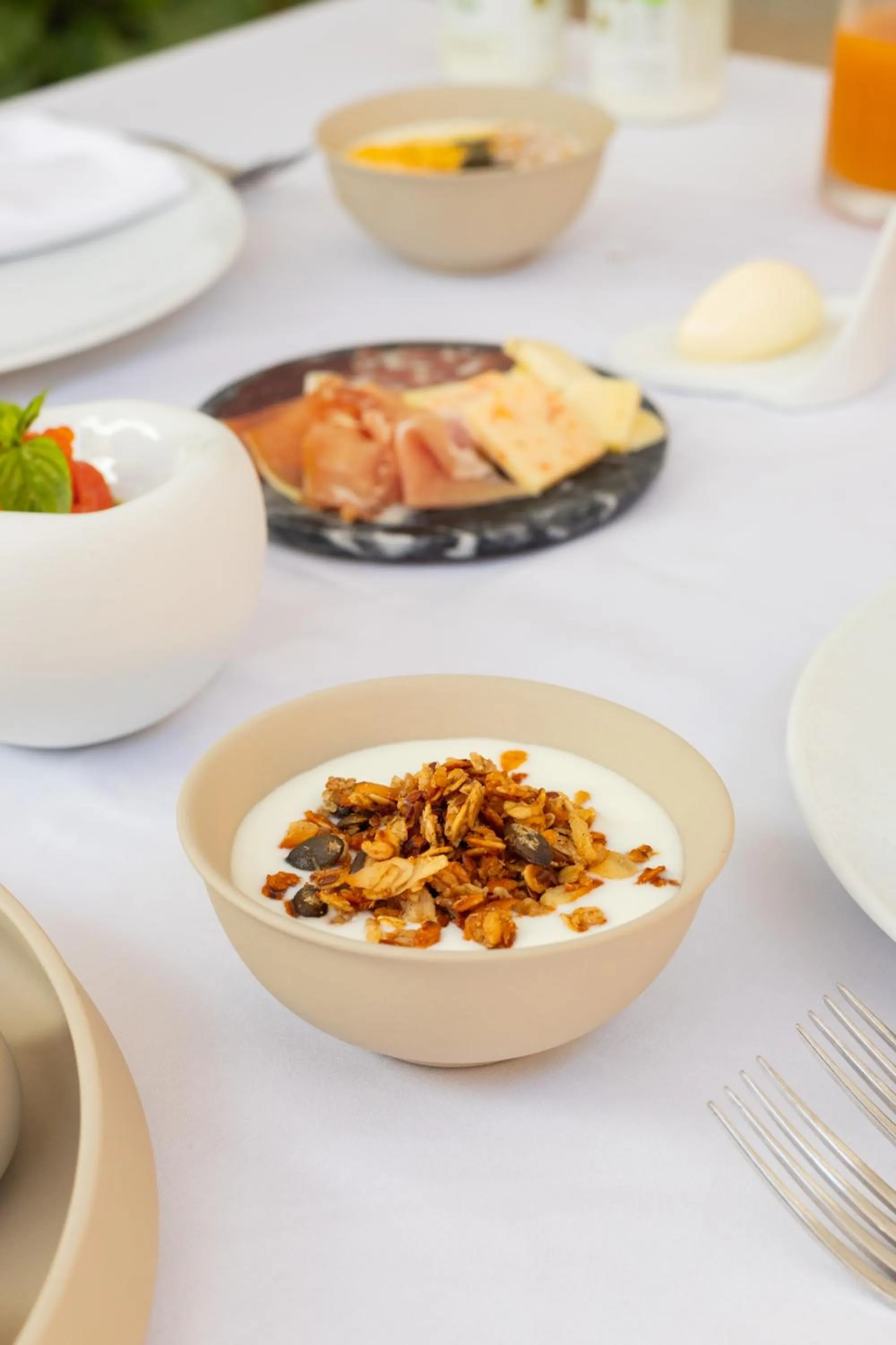 Breakfast in Hotel Grad Otočec - Relais Chateaux