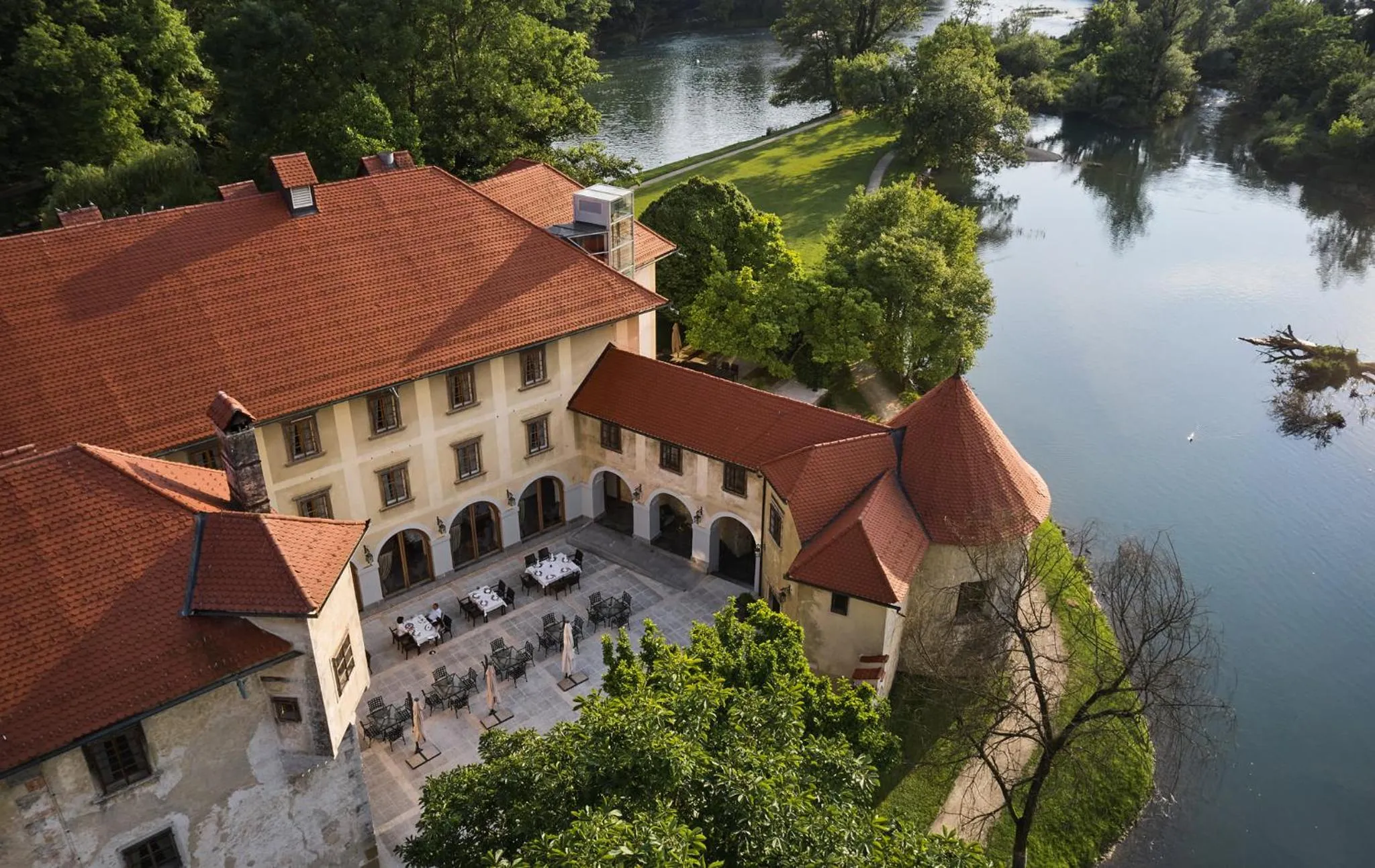 Property building in Hotel Grad Otočec - Relais Chateaux