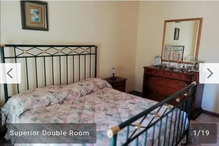 Bed in La casa delle fate