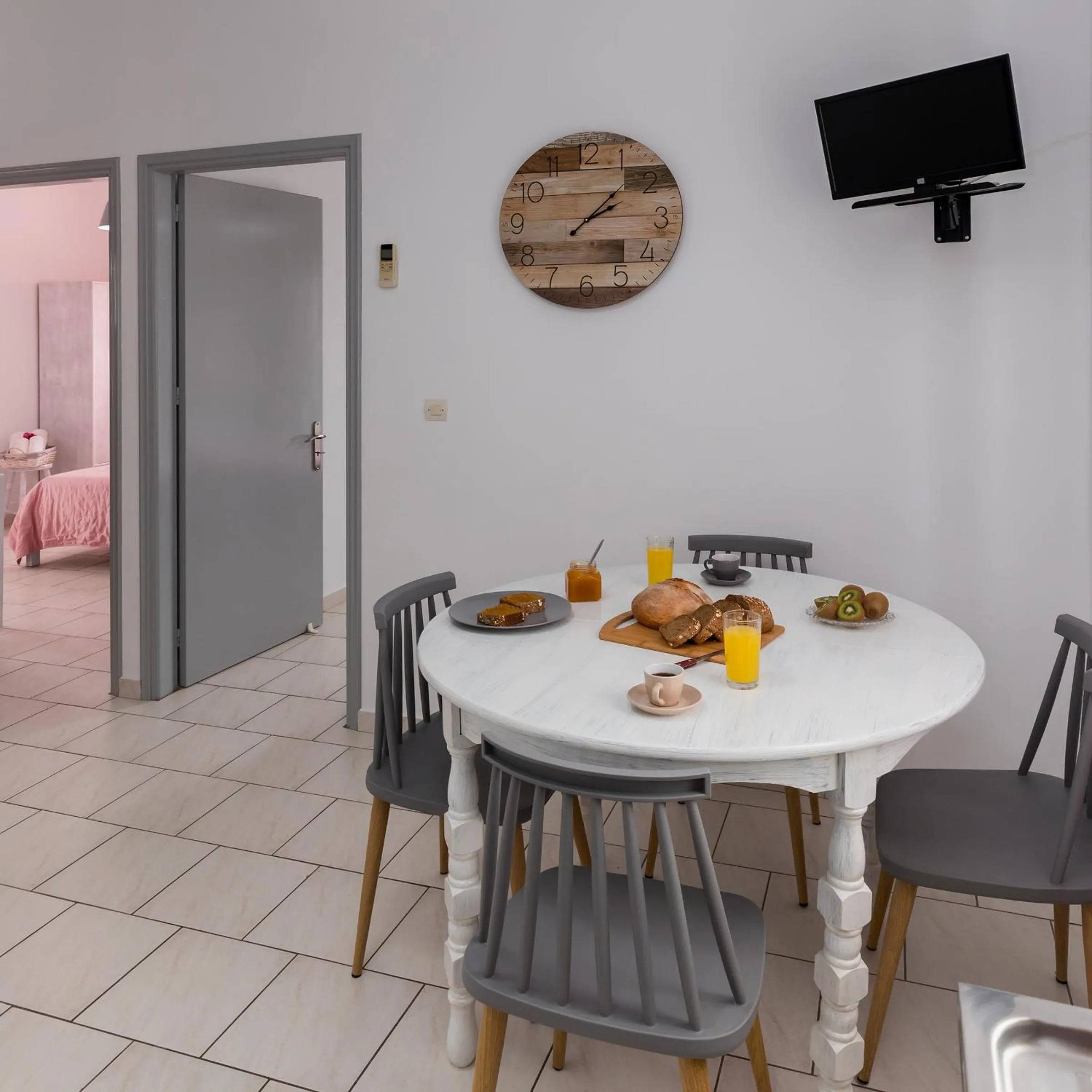 Dining area in Letta's Apartments